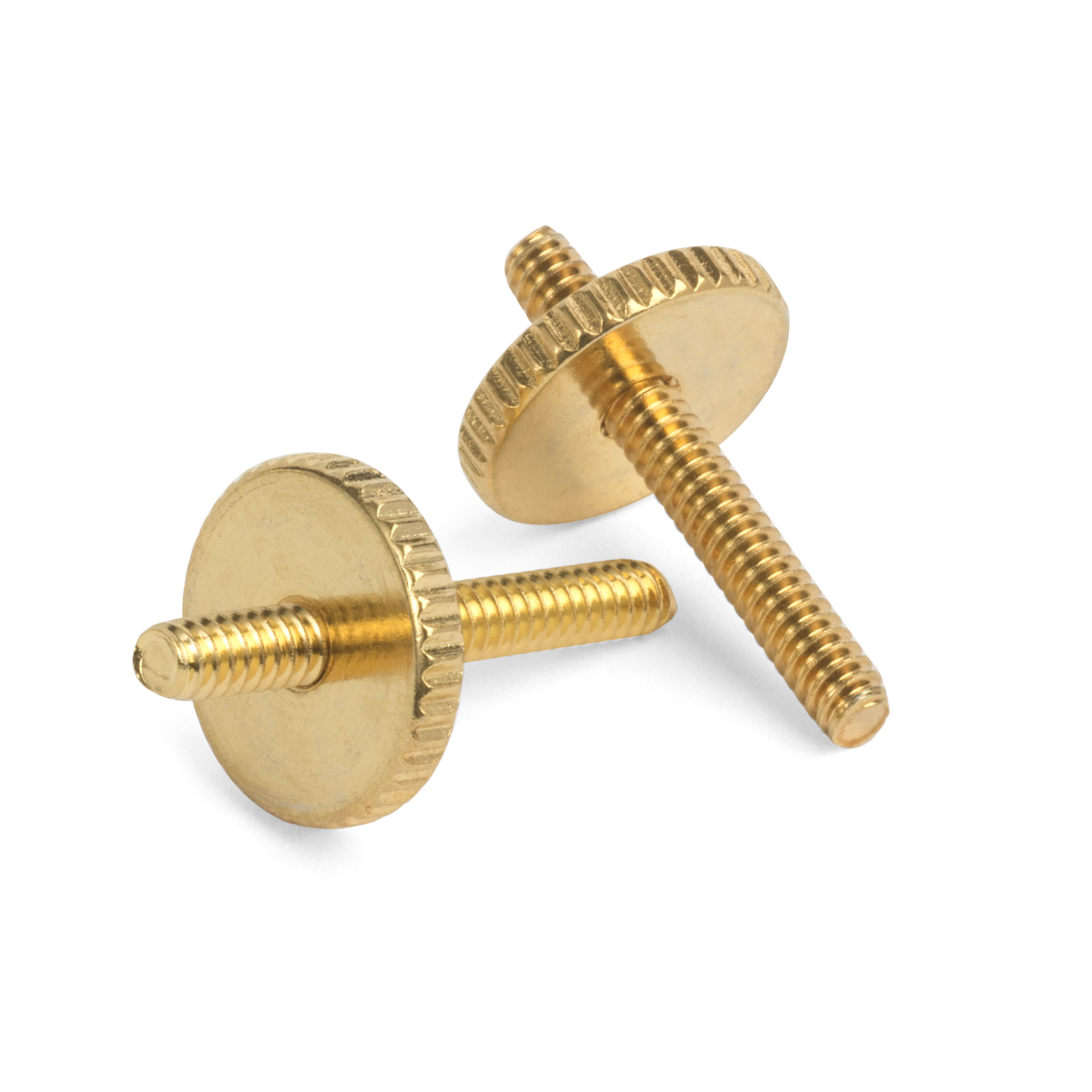 Posts/Thumbwheels for Original ABR-1 Tune-o-matic Bridge, Gold, set of 2
