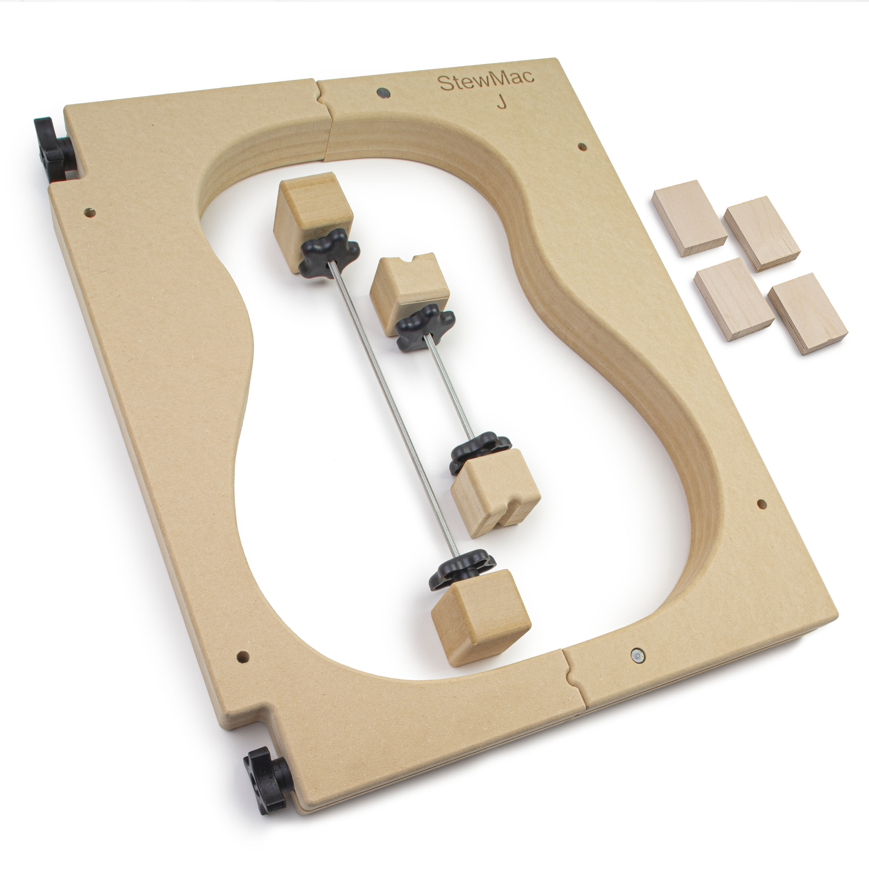 StewMac Acoustic Guitar Body Mold, Jumbo-45 body mold and spreaders StewMac Acoustic Guitar Body Mold, Jumbo-45 body mold and spreaders