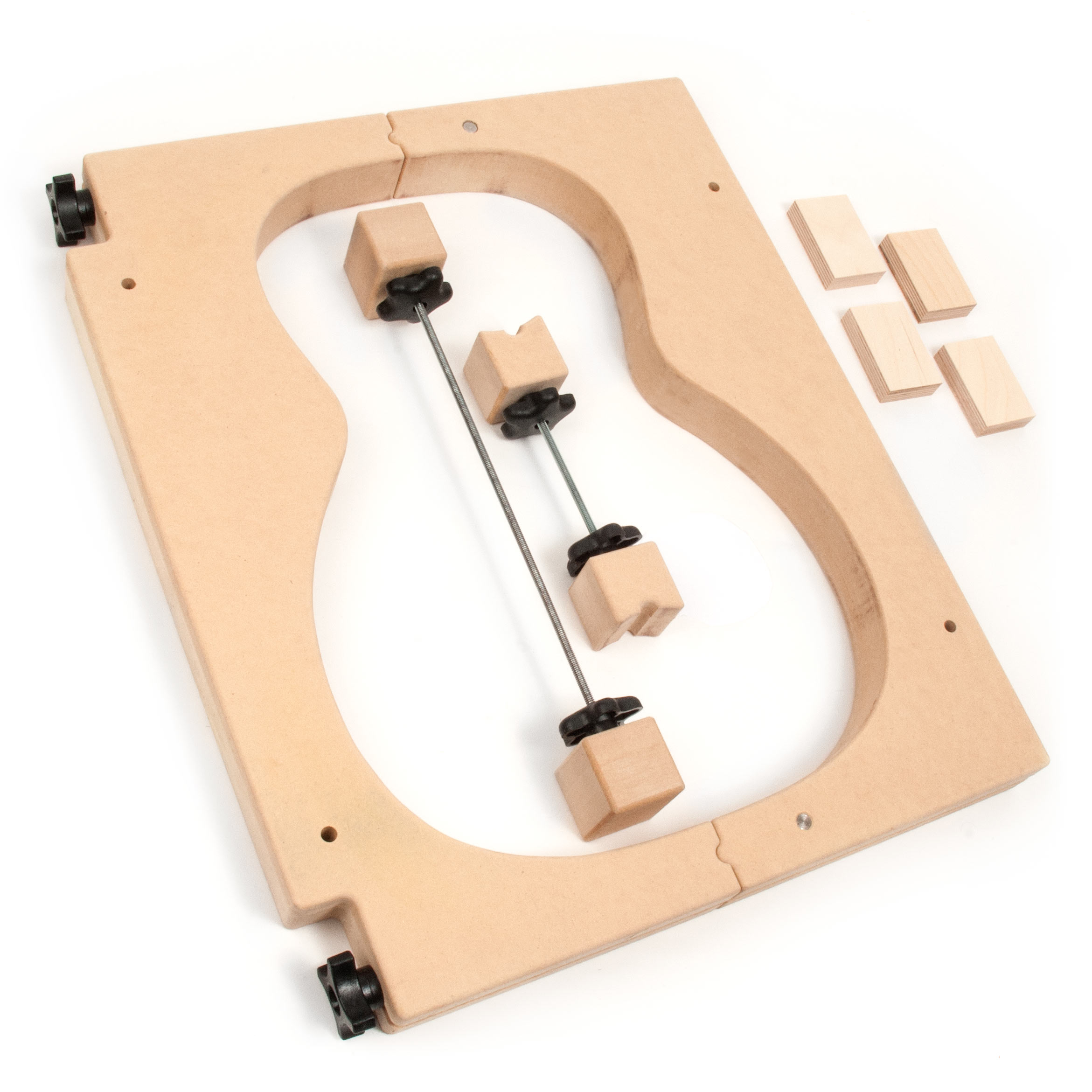 StewMac Acoustic Guitar Body Mold, Triple-O body mold and spreaders StewMac Acoustic Guitar Body Mold, Triple-O body mold and spreaders