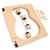 StewMac Acoustic Guitar Body Mold, Triple-O body mold and spreaders
