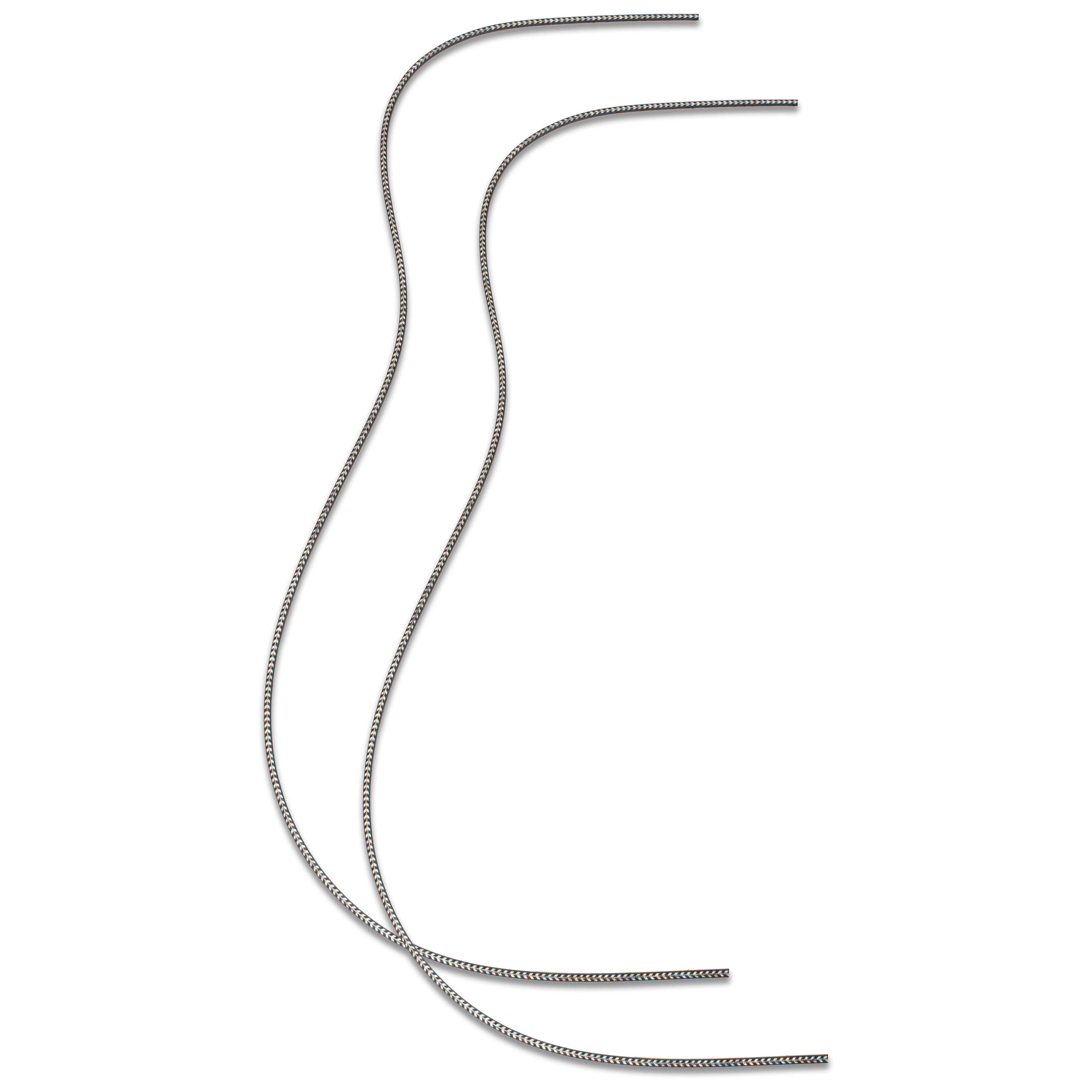 Bent Herringbone Purfling, Set of 2, Dreadnought Shape Bent Herringbone Purfling, Set of 2, Dreadnought Shape