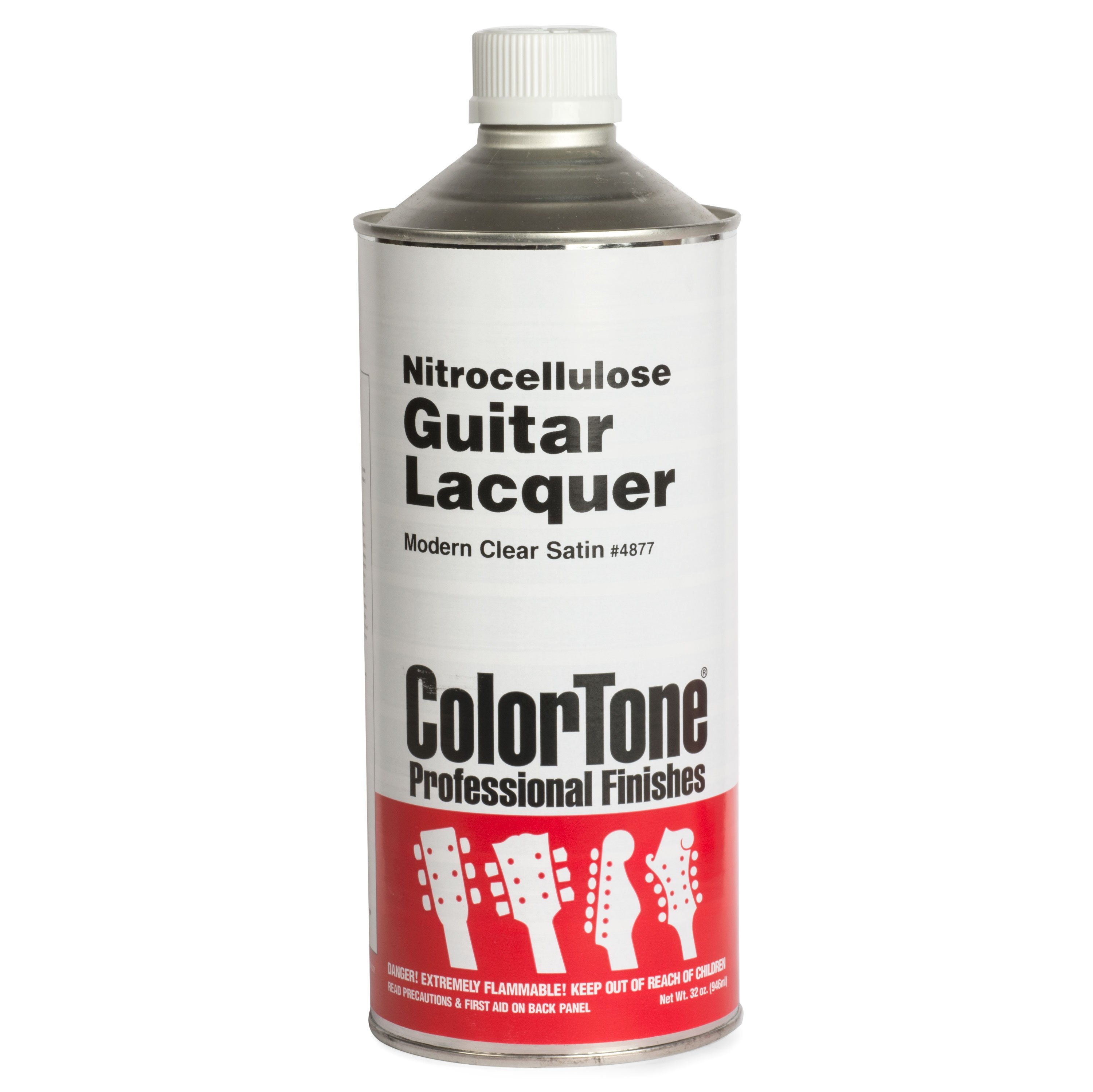 ColorTone Nitrocellulose Guitar Lacquer, Modern Clear Satin ColorTone Nitrocellulose Guitar Lacquer, Modern Clear Satin