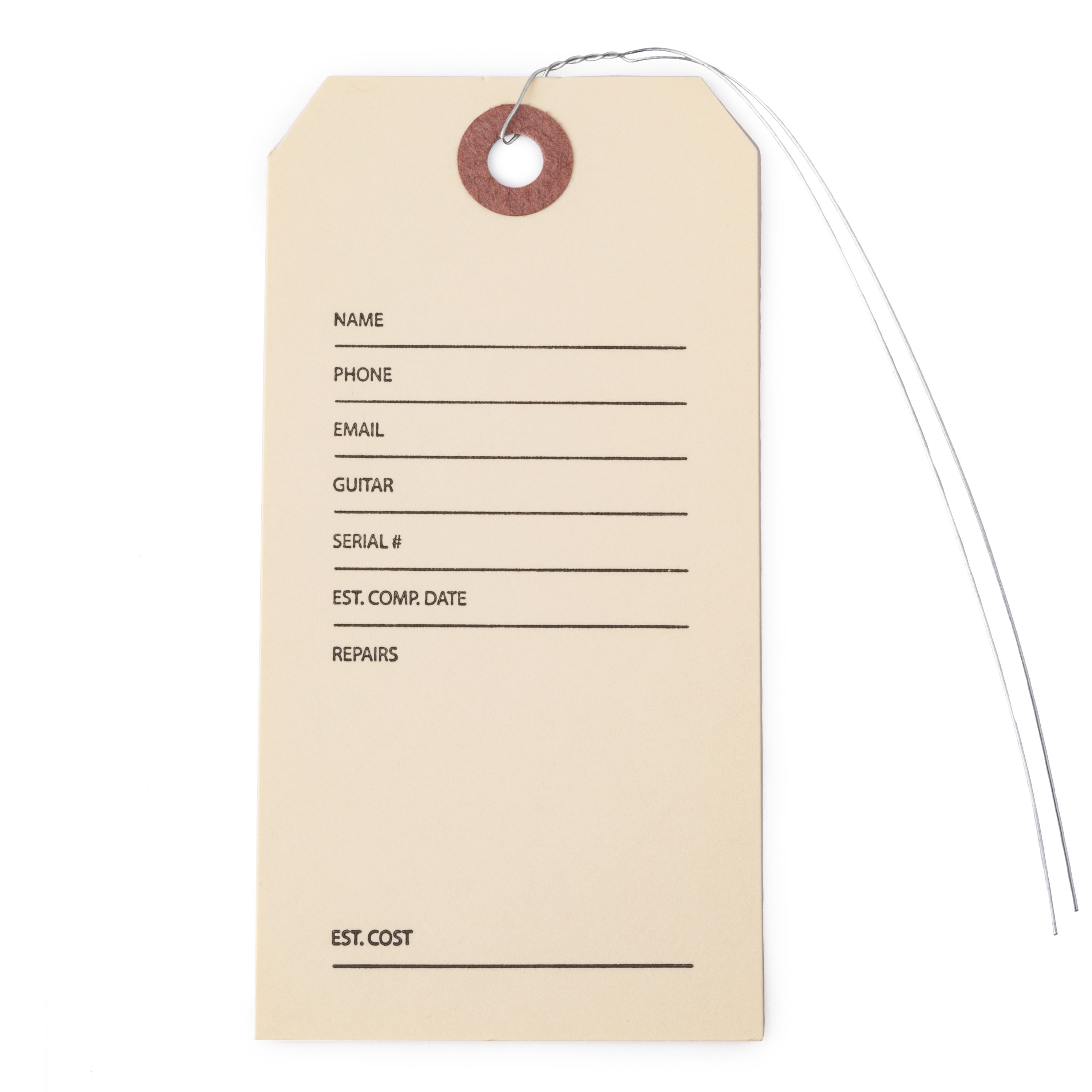 StewMac Repair Tags