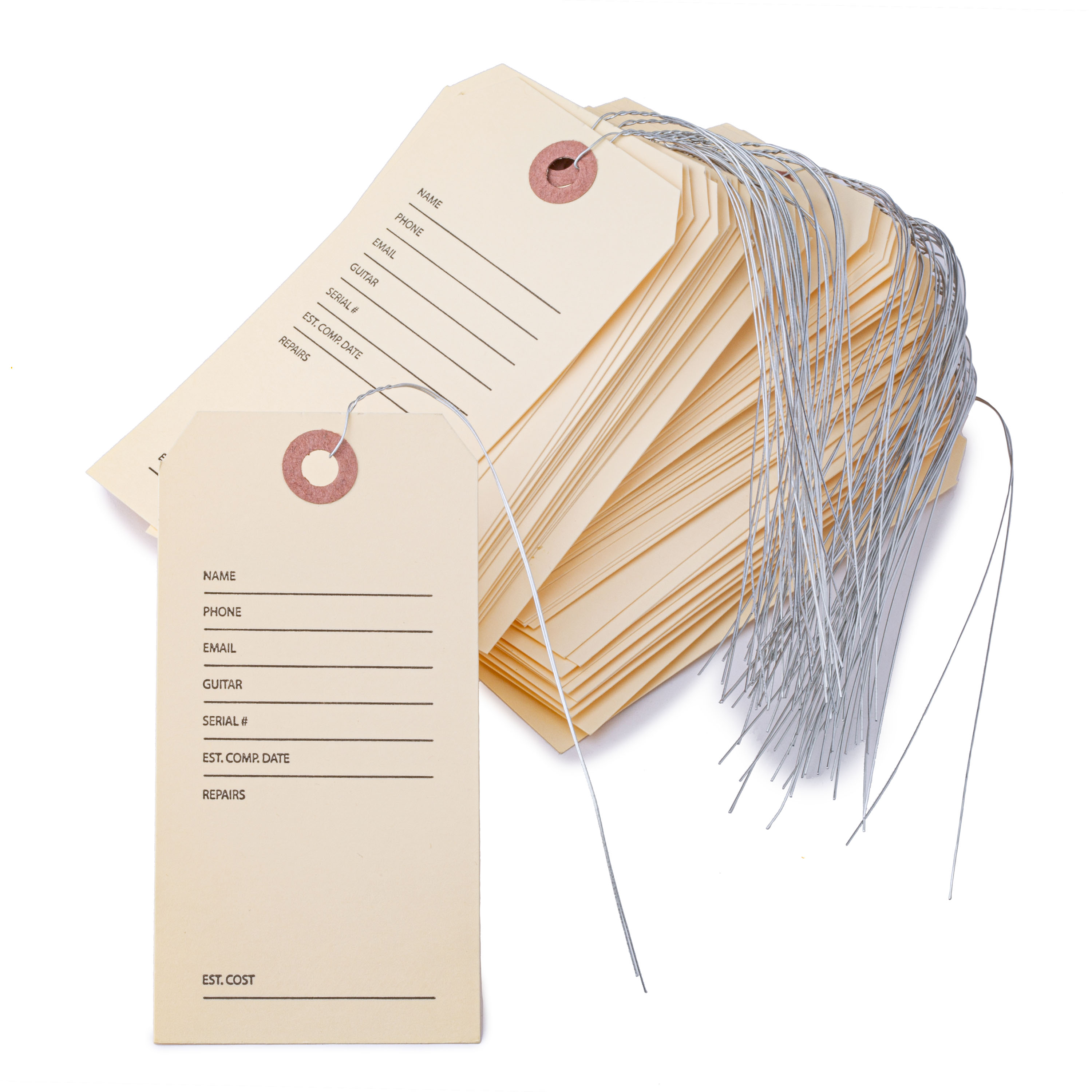 StewMac Repair Tags