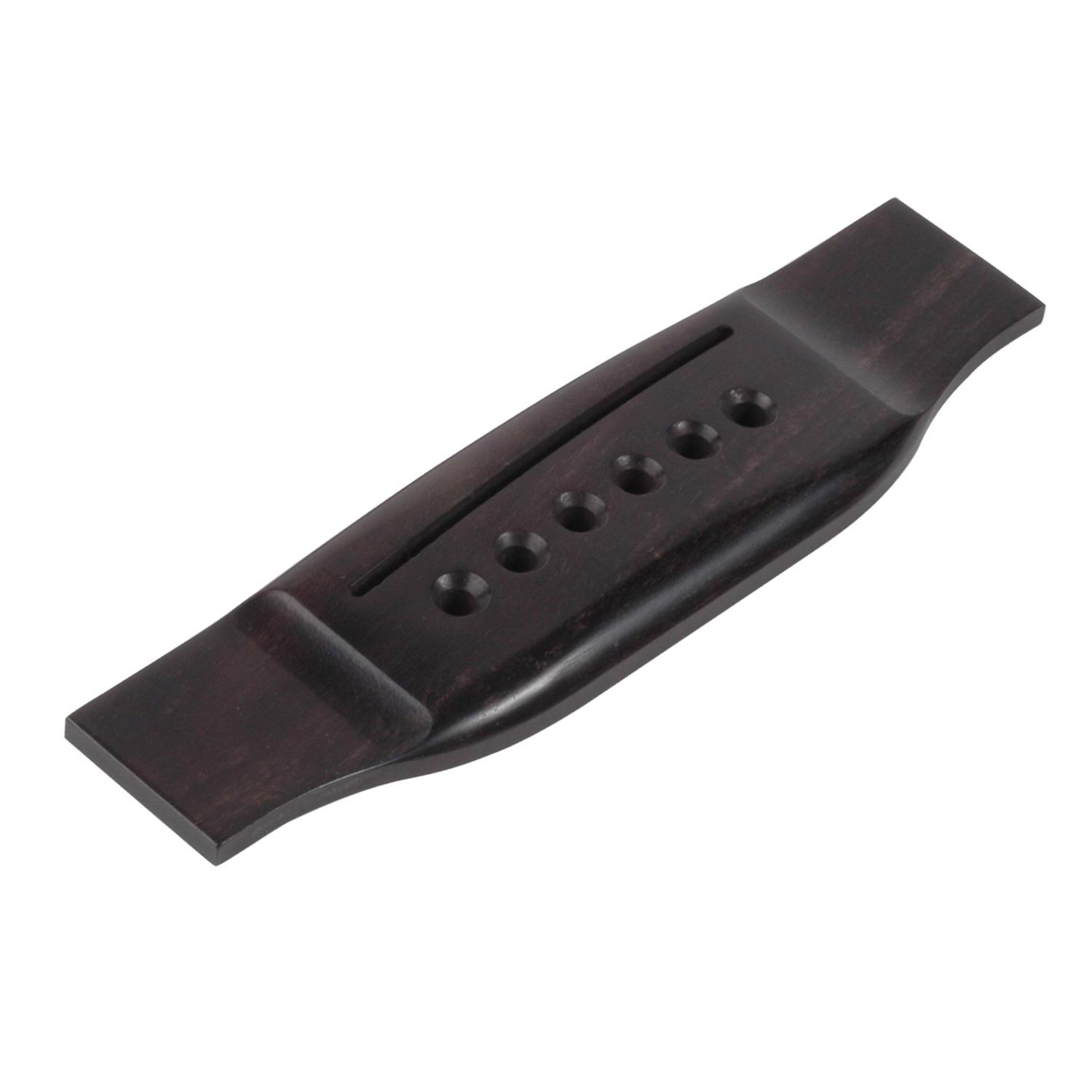 Acoustic Guitar Bridge, Oversized, Ebony Acoustic Guitar Bridge, Oversized, Ebony