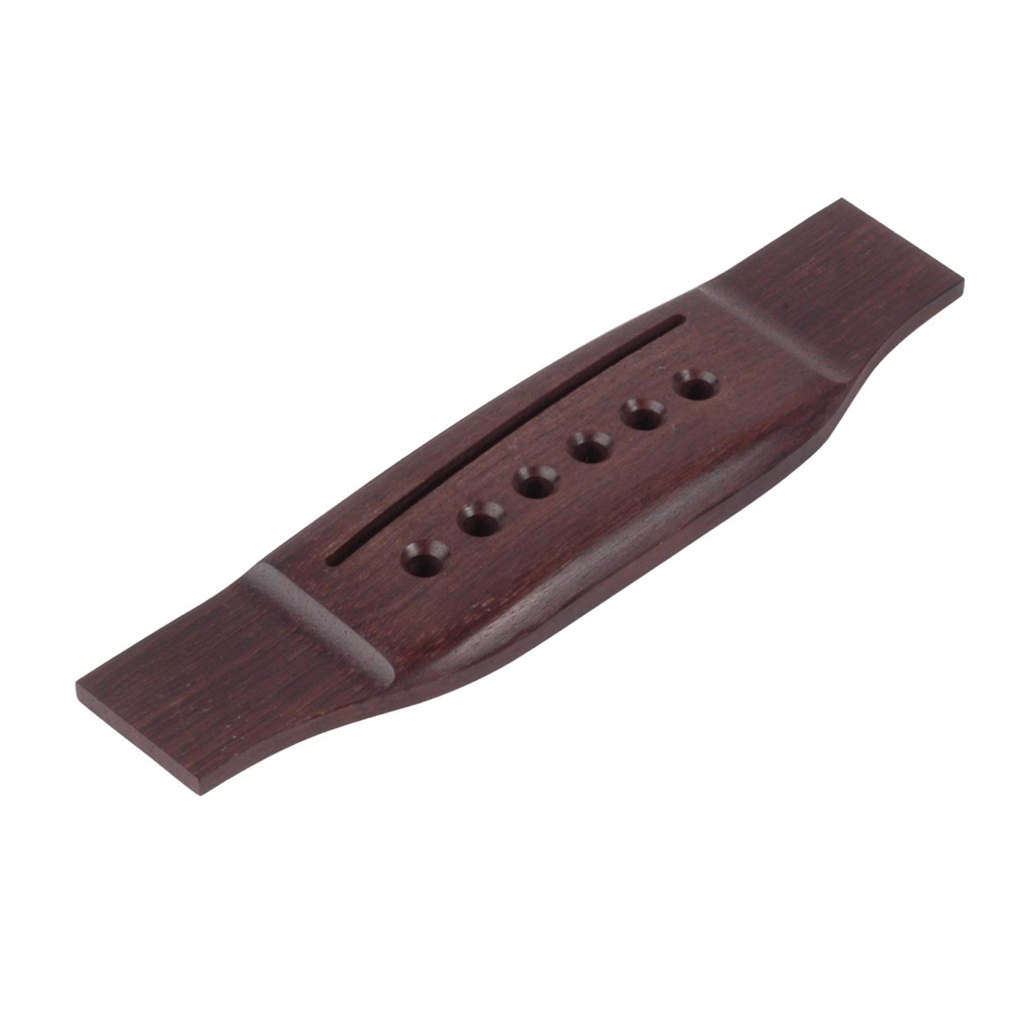 Acoustic Guitar Bridge, Standard, Indian Rosewood Acoustic Guitar Bridge, Standard, Indian Rosewood