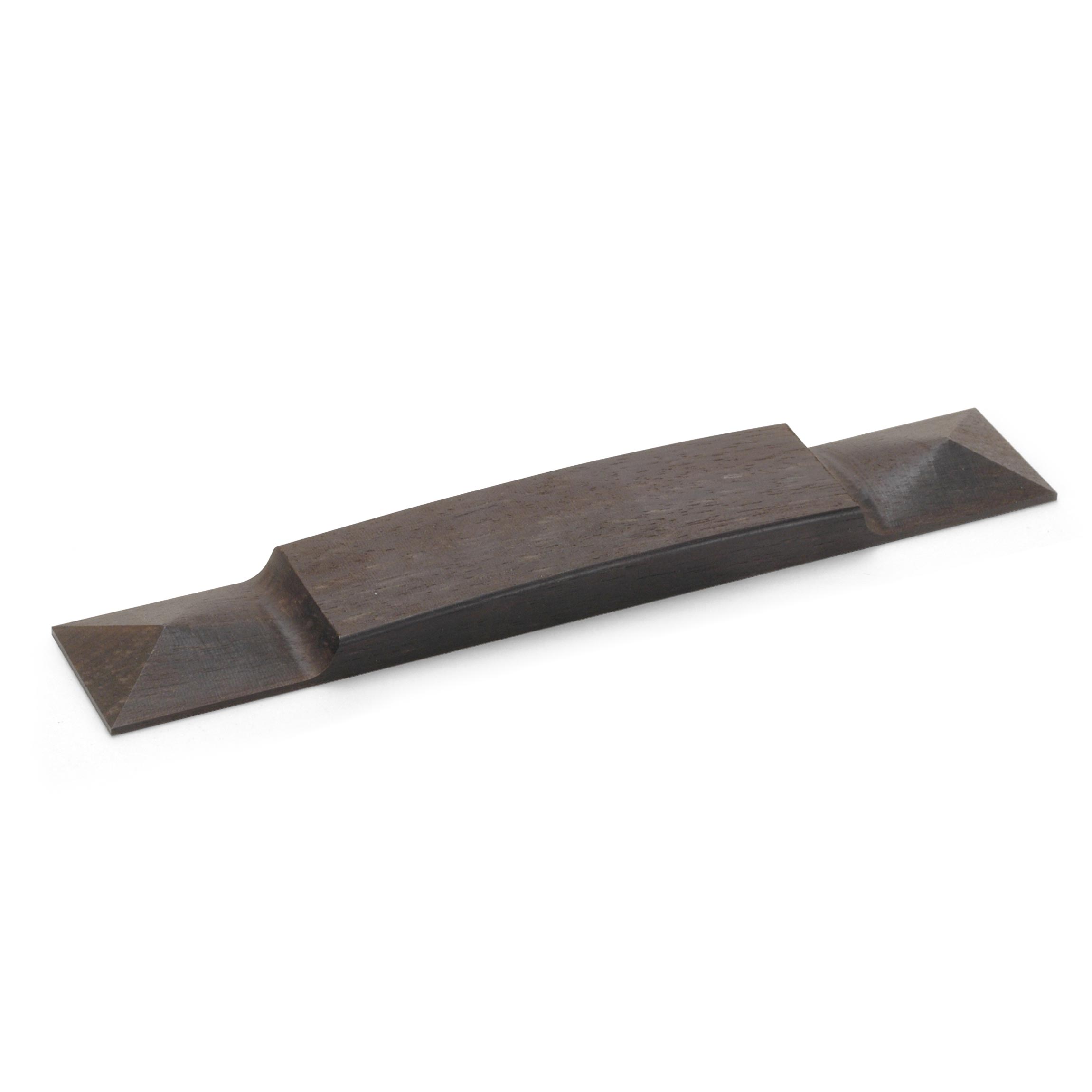 'Pyramid' Guitar Bridge, Ebony, unslotted/undrilled 'Pyramid' Guitar Bridge, Ebony, unslotted/undrilled