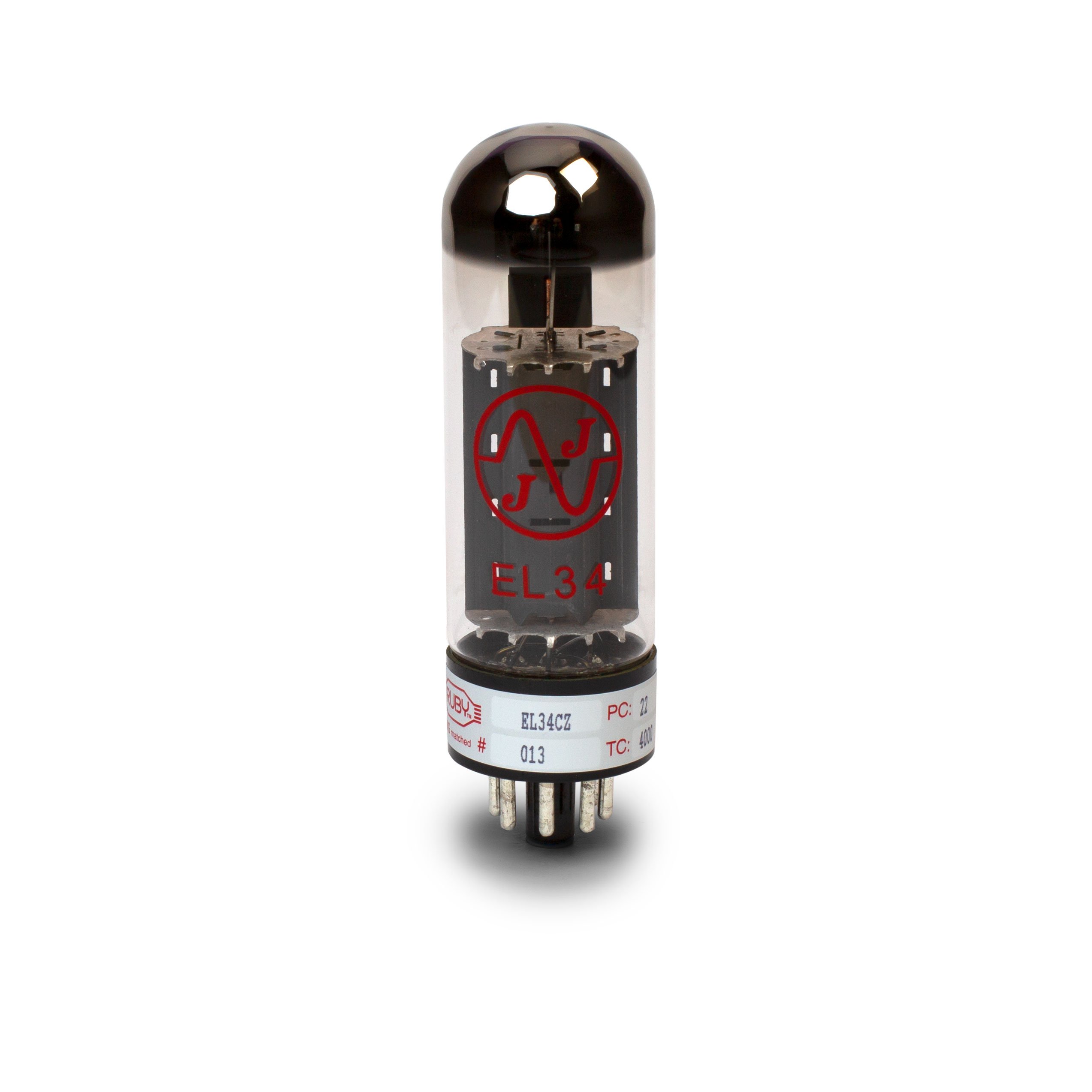 JJ EL34 Power Tube, Single Tube