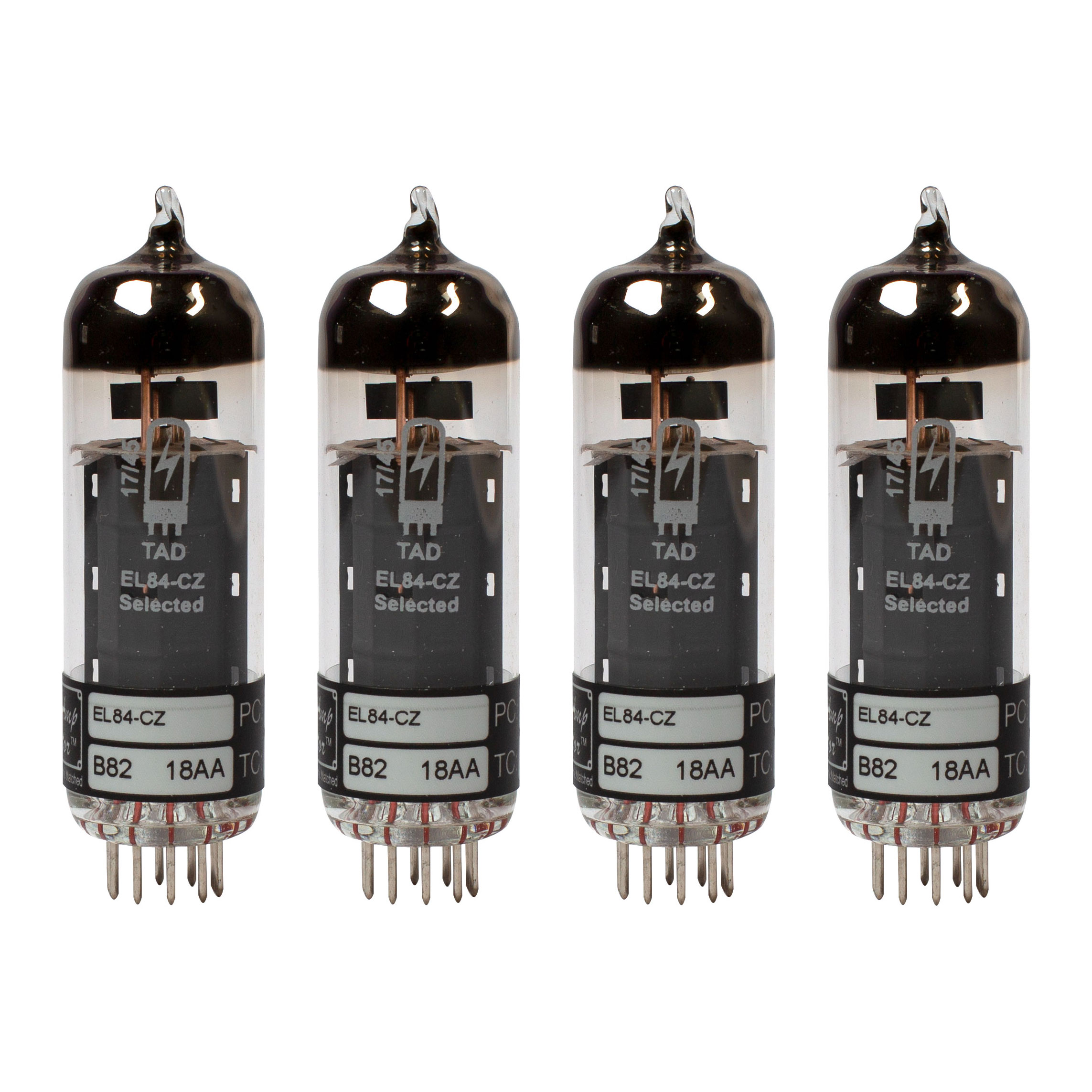 Tube Amp Doctor EL84-CZ Power Tube, Matched Quad