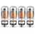 Groove Tubes GT-6L6-GE Chinese Power Tube, Matched Quad