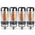 Groove Tubes GT-6L6 Russian Power Tube, Matched Quad