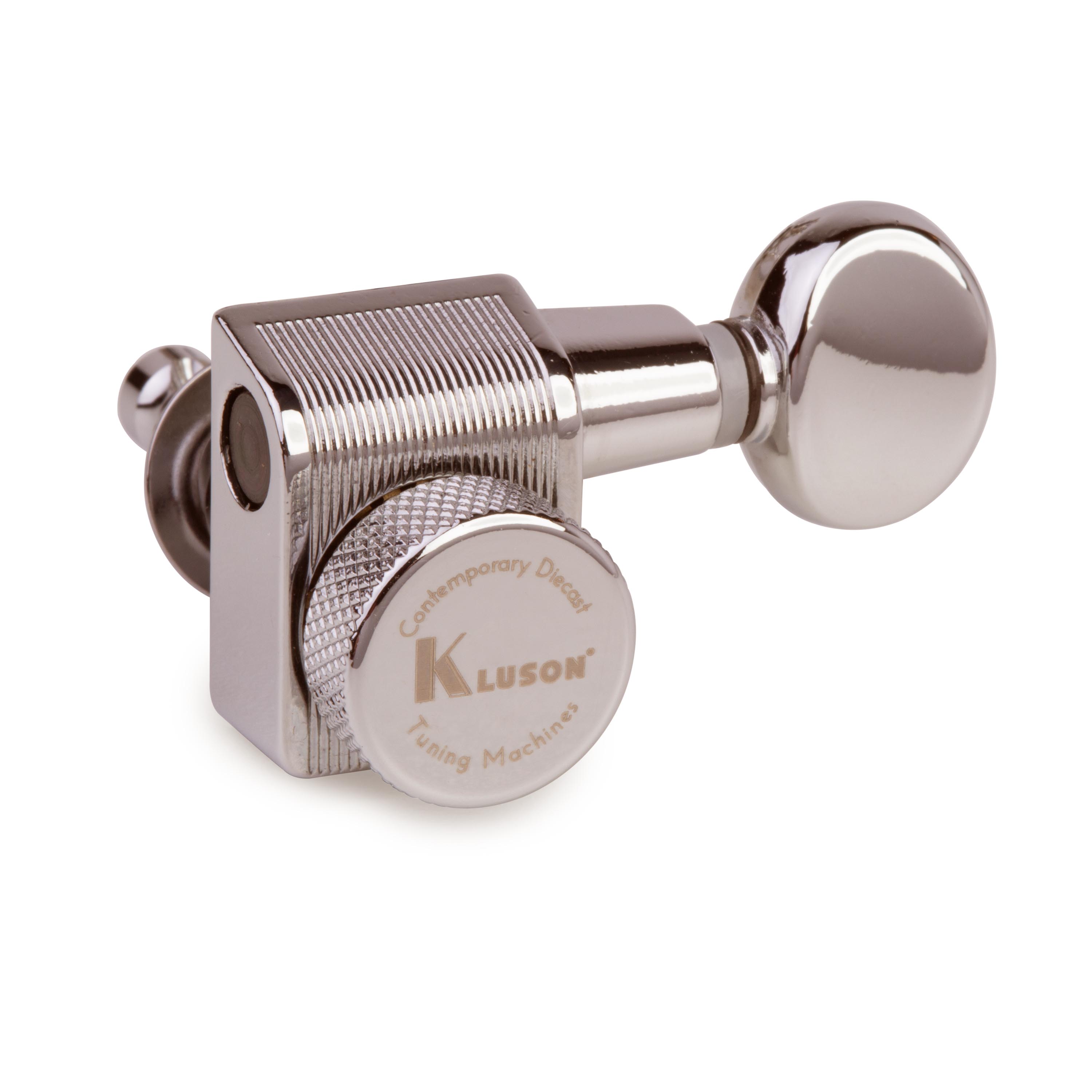 Kluson 6InLine Locking Diecast 2Pin Tuners for Fender Guitars StewMac