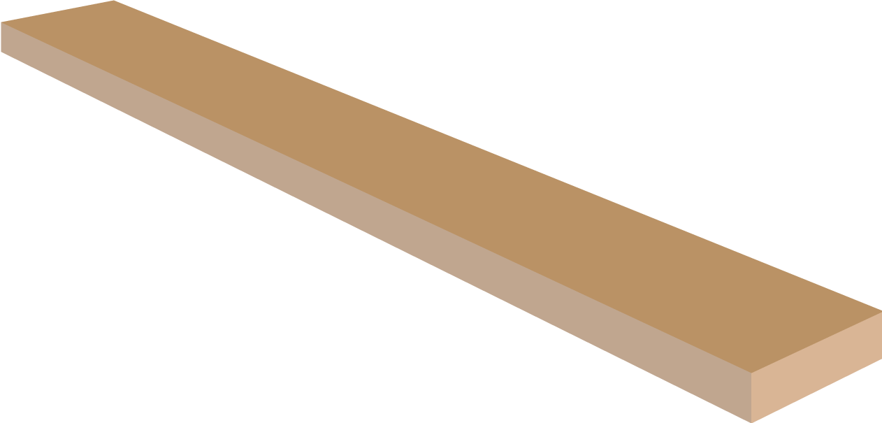 Maple Guitar Neck Blanks, AAA, 1" x 4" x 36"