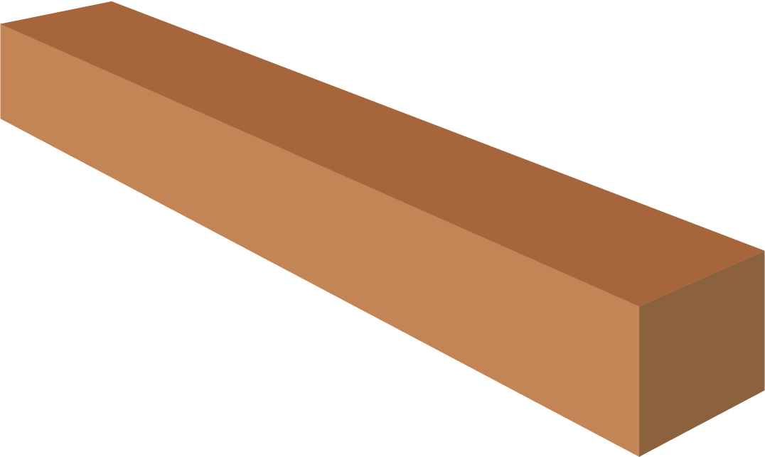 Spanish Cedar Neck Blanks, AAA, 4.5" x 3" x 26"