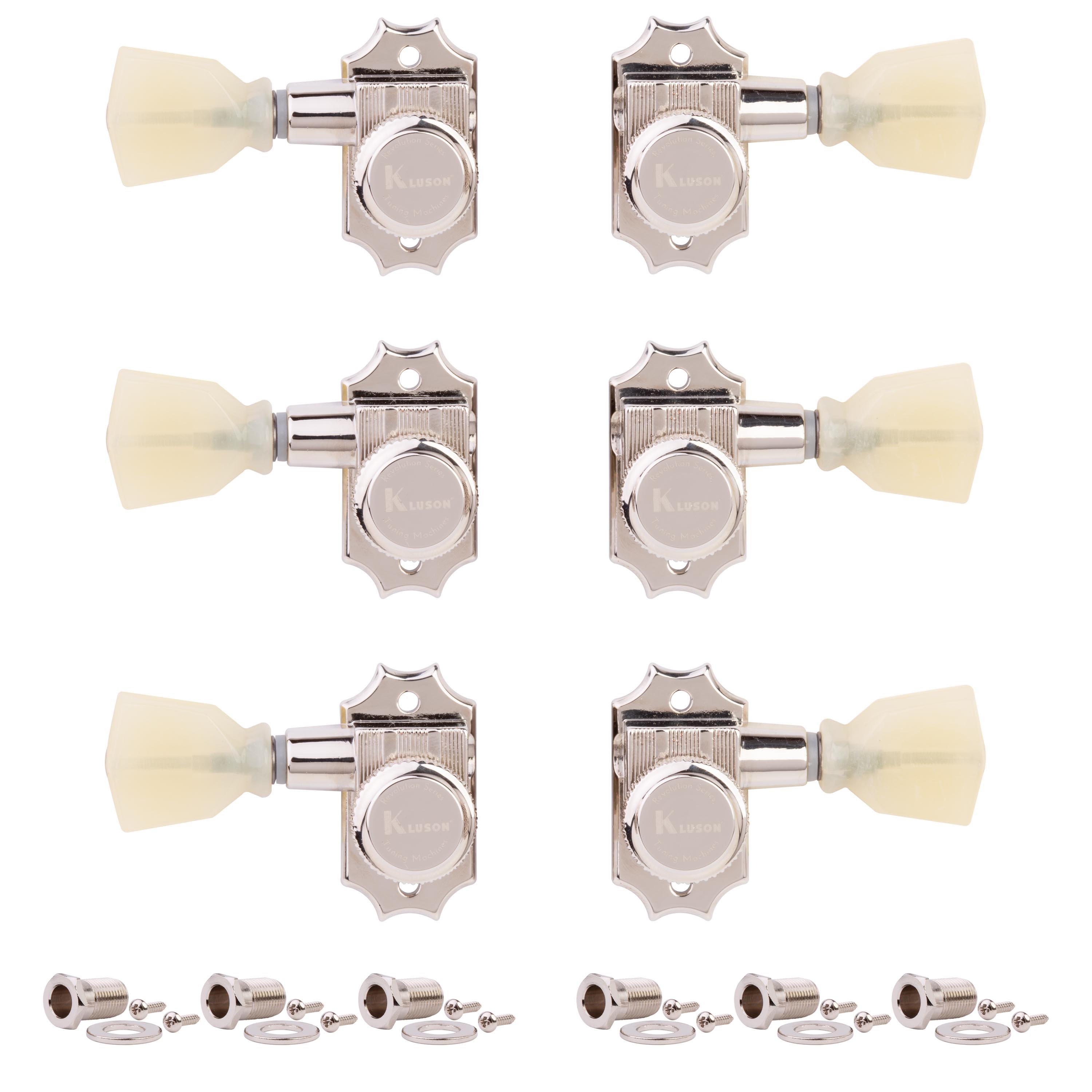 Kluson 3+3 Locking Revolution Series G-Mount Tuners