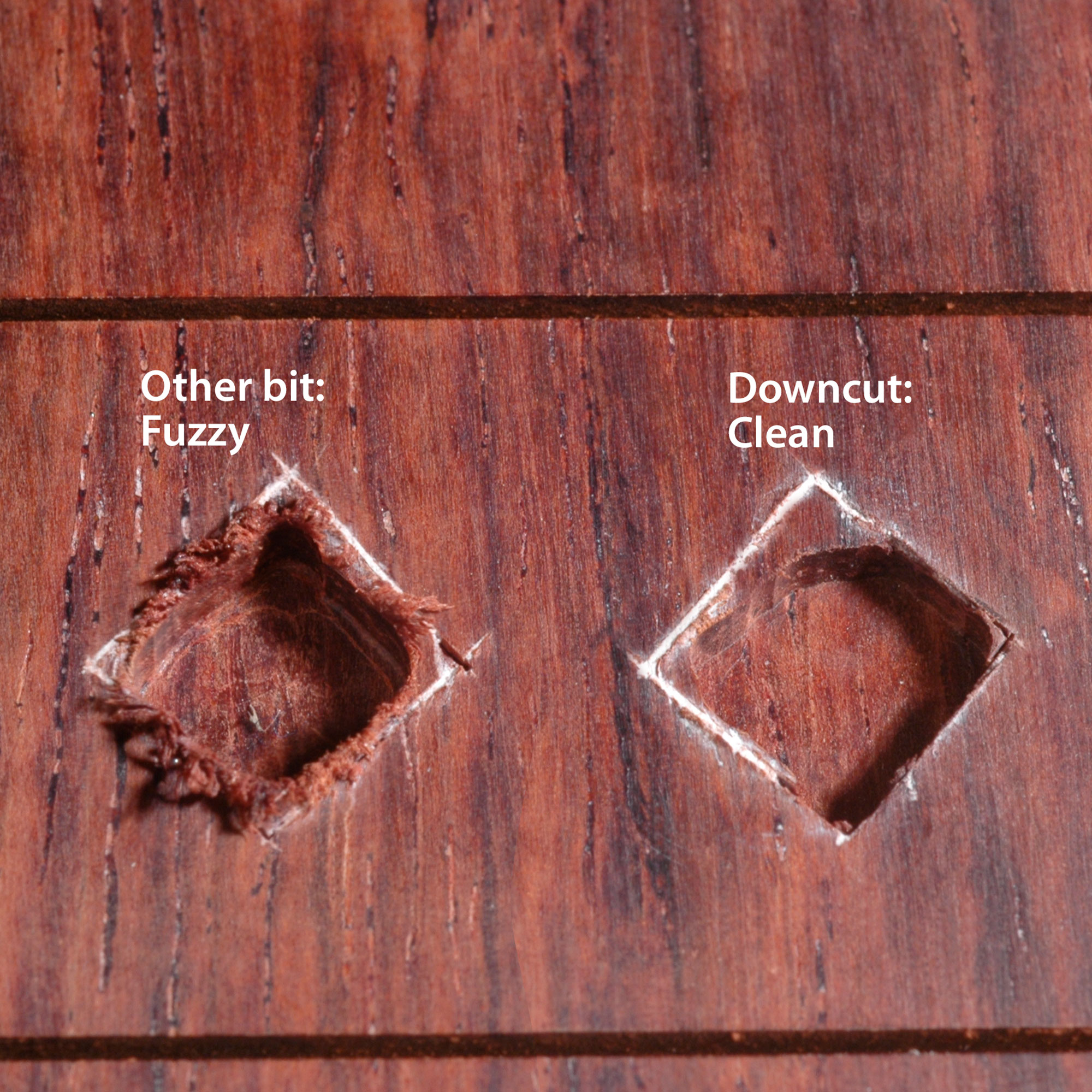 Carbide Downcut Inlay Router Bits