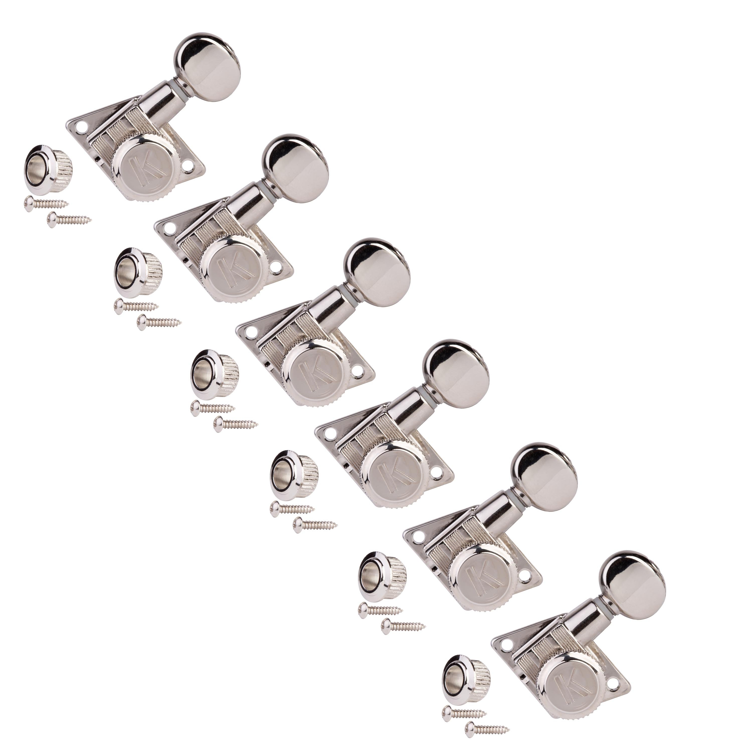Kluson 6-In-Line Locking Revolution Series F-Mount Tuners