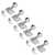 Kluson 6-In-Line Locking Revolution Series F-Mount Tuners, Chrome