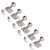 Kluson 6-In-Line Locking Revolution Series F-Mount Tuners, Chrome