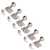 Kluson 6-In-Line Locking Revolution Series F-Mount Tuners, Nickel