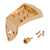 Ashton Bailey Mandolin Tailpiece, Gold