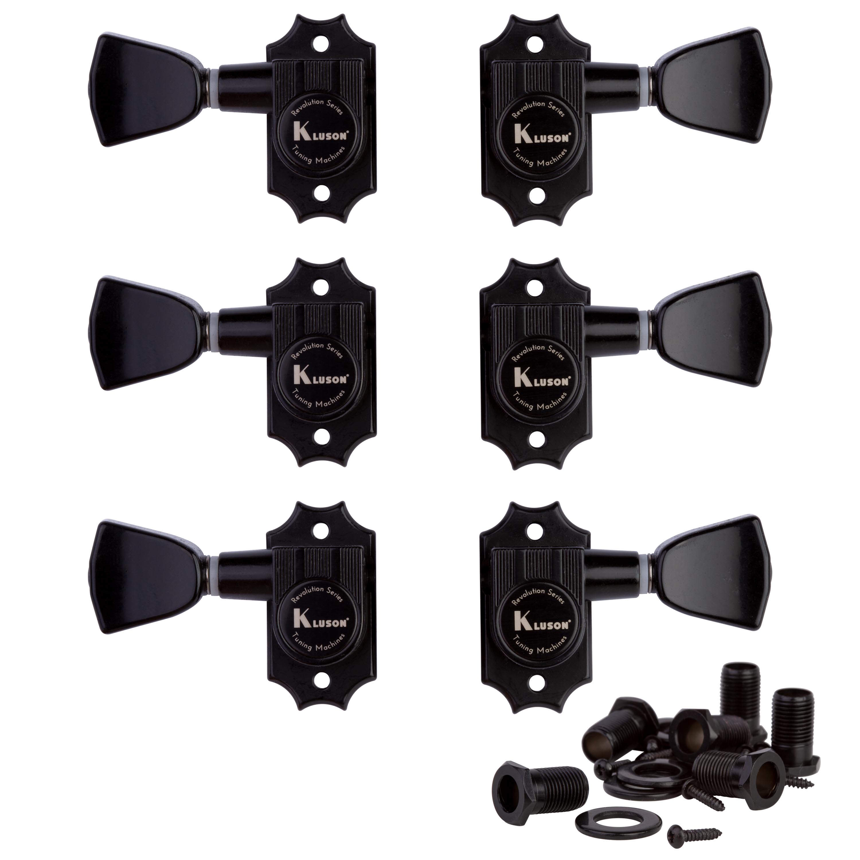Kluson 3+3 Revolution Series G-Mount Tuners