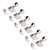 Kluson 6-In-Line Revolution Series F-Mount Tuners for Fender Guitars, Nickel