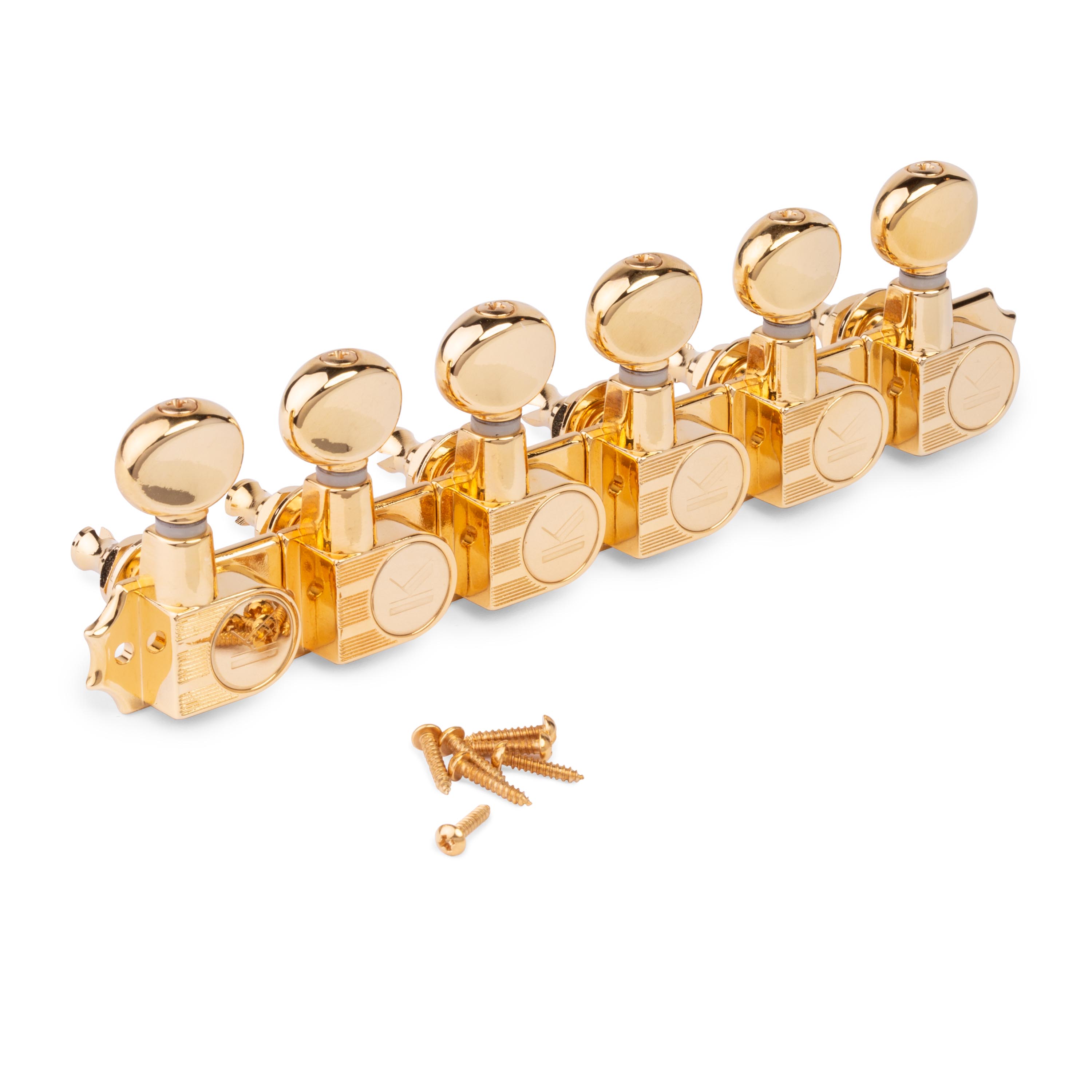 Kluson 6-In-Line Revolution Series H-Mount Tuners