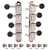 Kluson 4-On-Plate Supreme Series F-style Mandolin Tuners