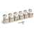 Kluson 6-On-Plate Deluxe Series Tuners, Single Line, Nickel