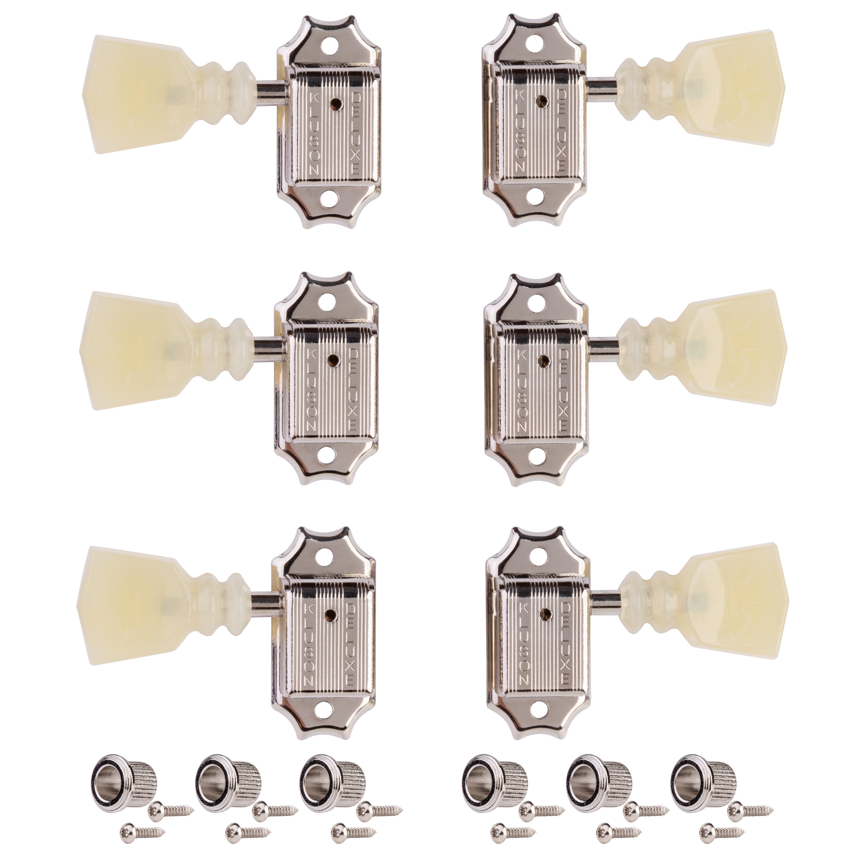 Kluson 3+3 Locking Deluxe Series Tuners - StewMac