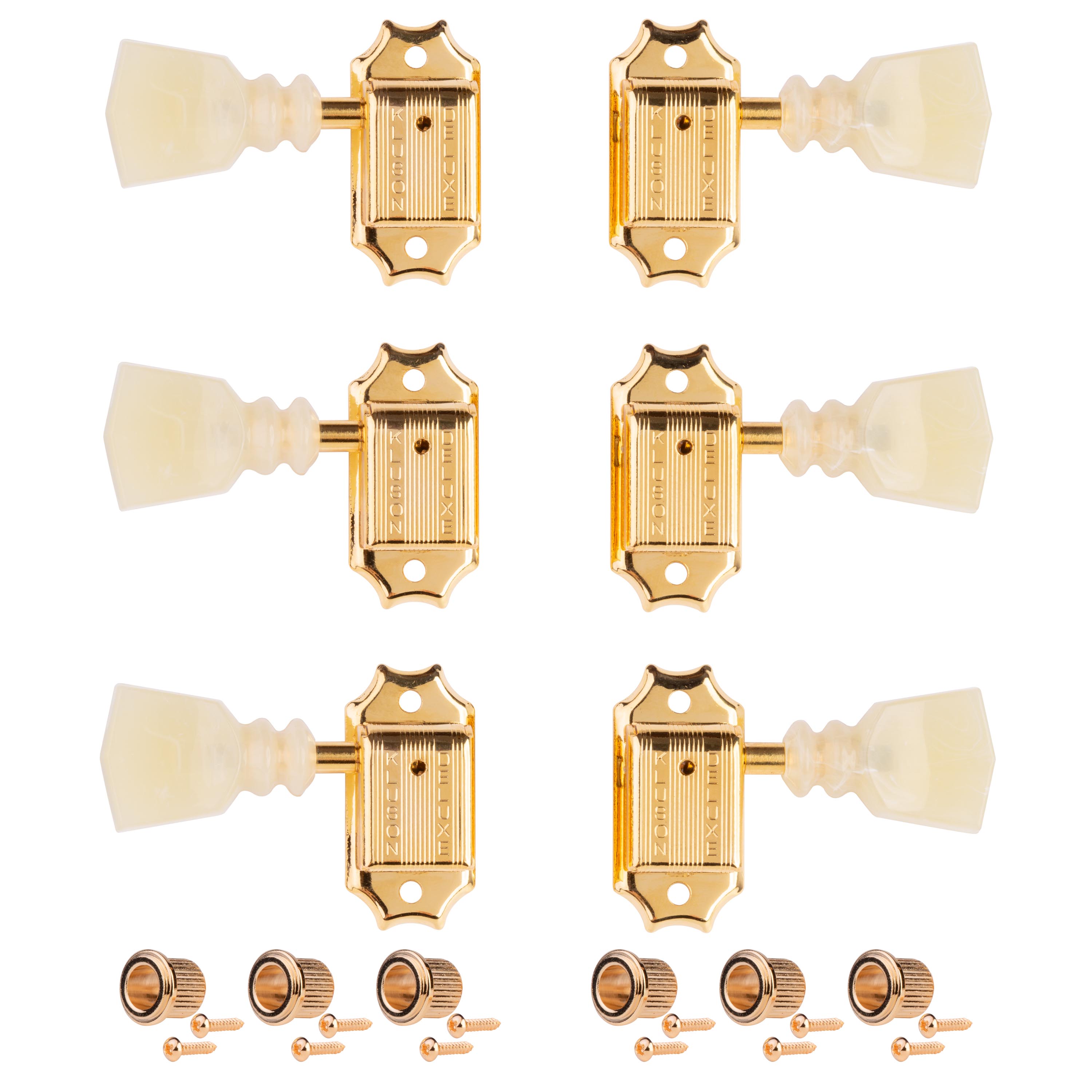 Kluson 3 On A Plate Deluxe Series Tuning Machines
