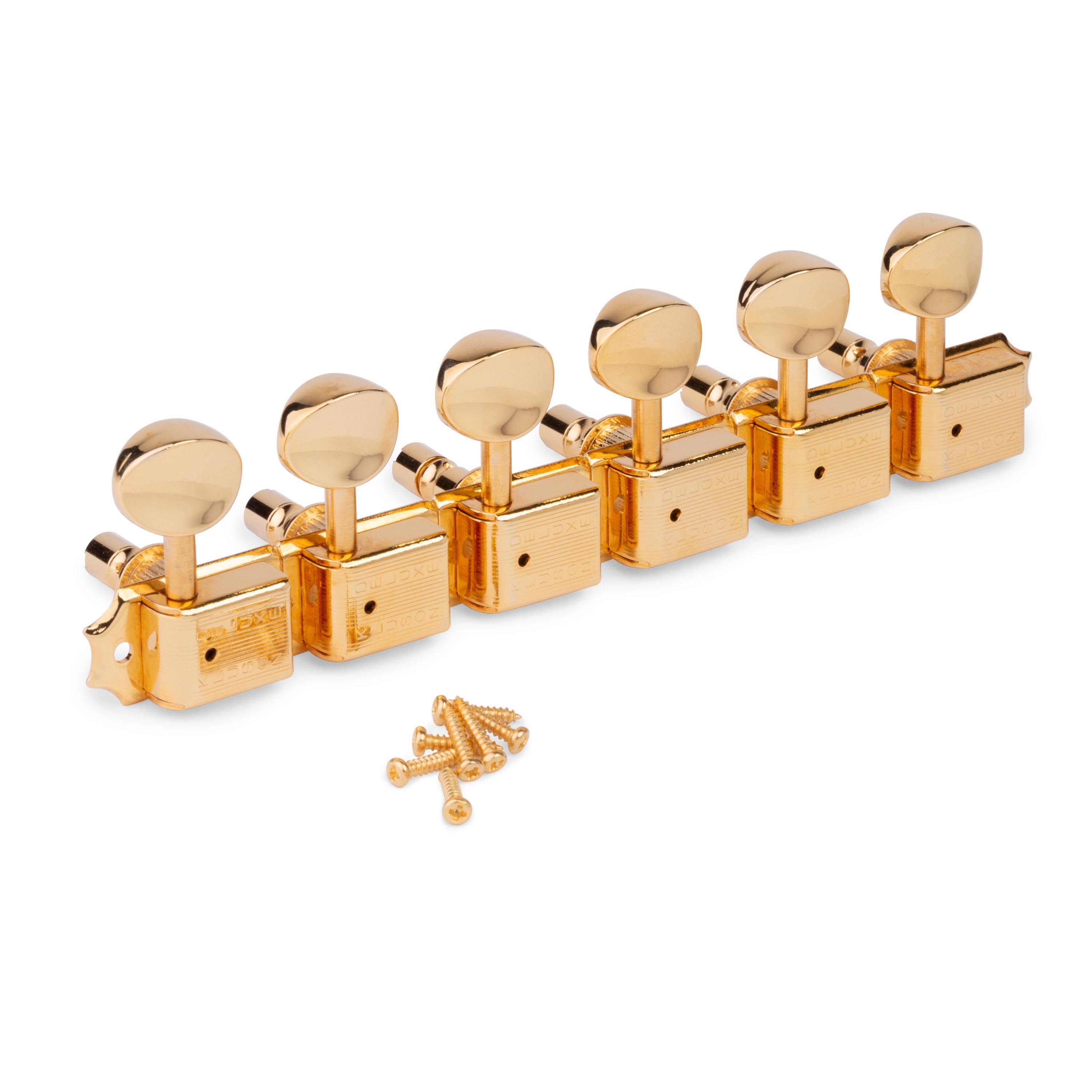 Kluson 6-In-Line Locking Deluxe Series Tuners