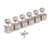 Kluson 6-In-Line Supreme Series Tuners, Safeti Post, Nickel