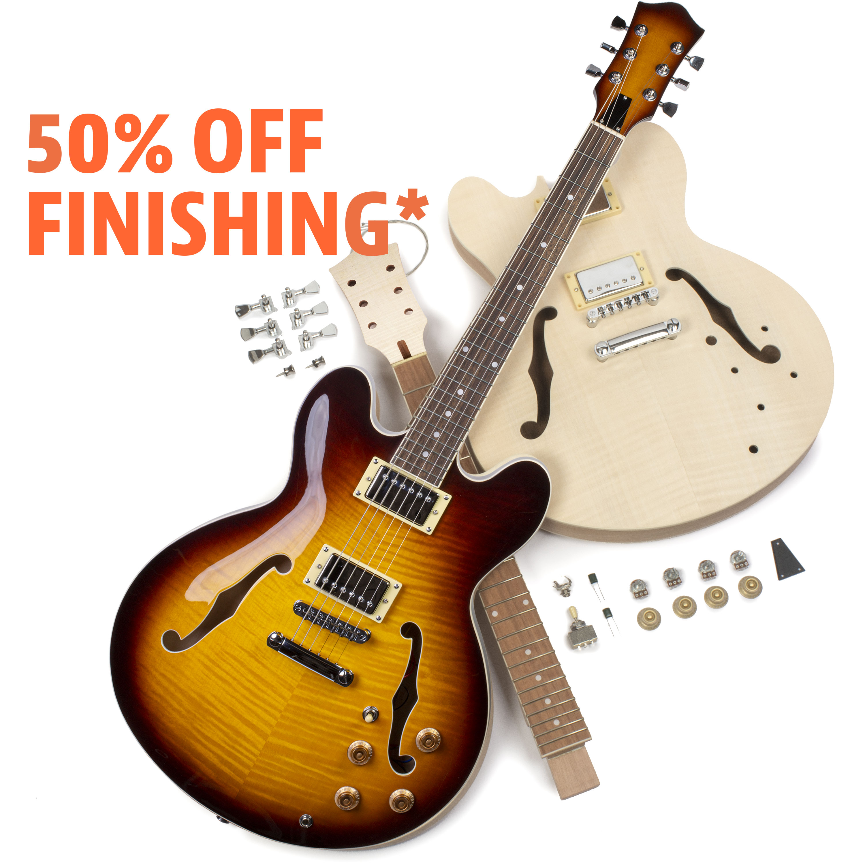 335Style Electric Guitar Kit StewMac