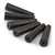 Bridge Pin Hole Repair Plugs, Ebony, Set of 6