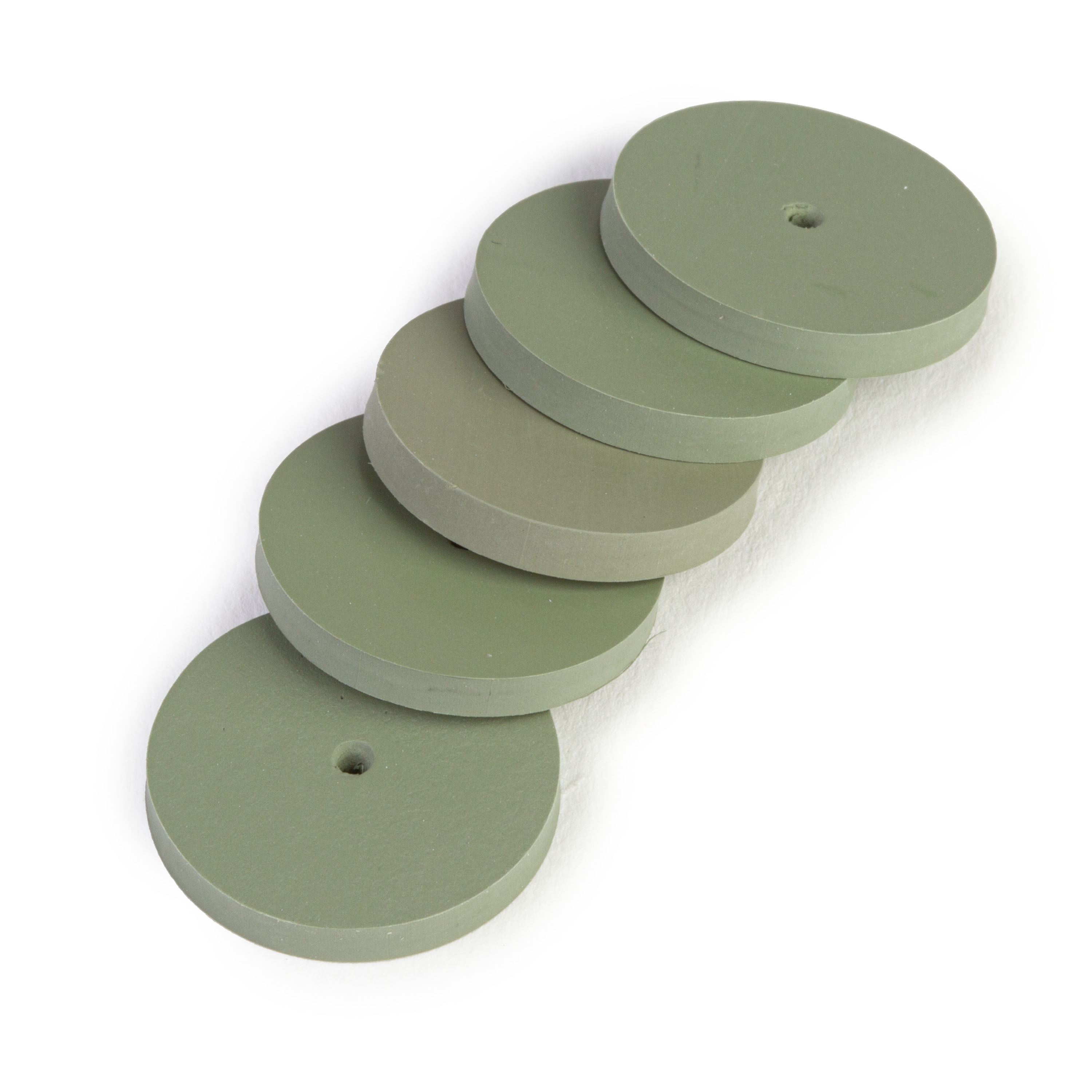 Fret polishing wheels top