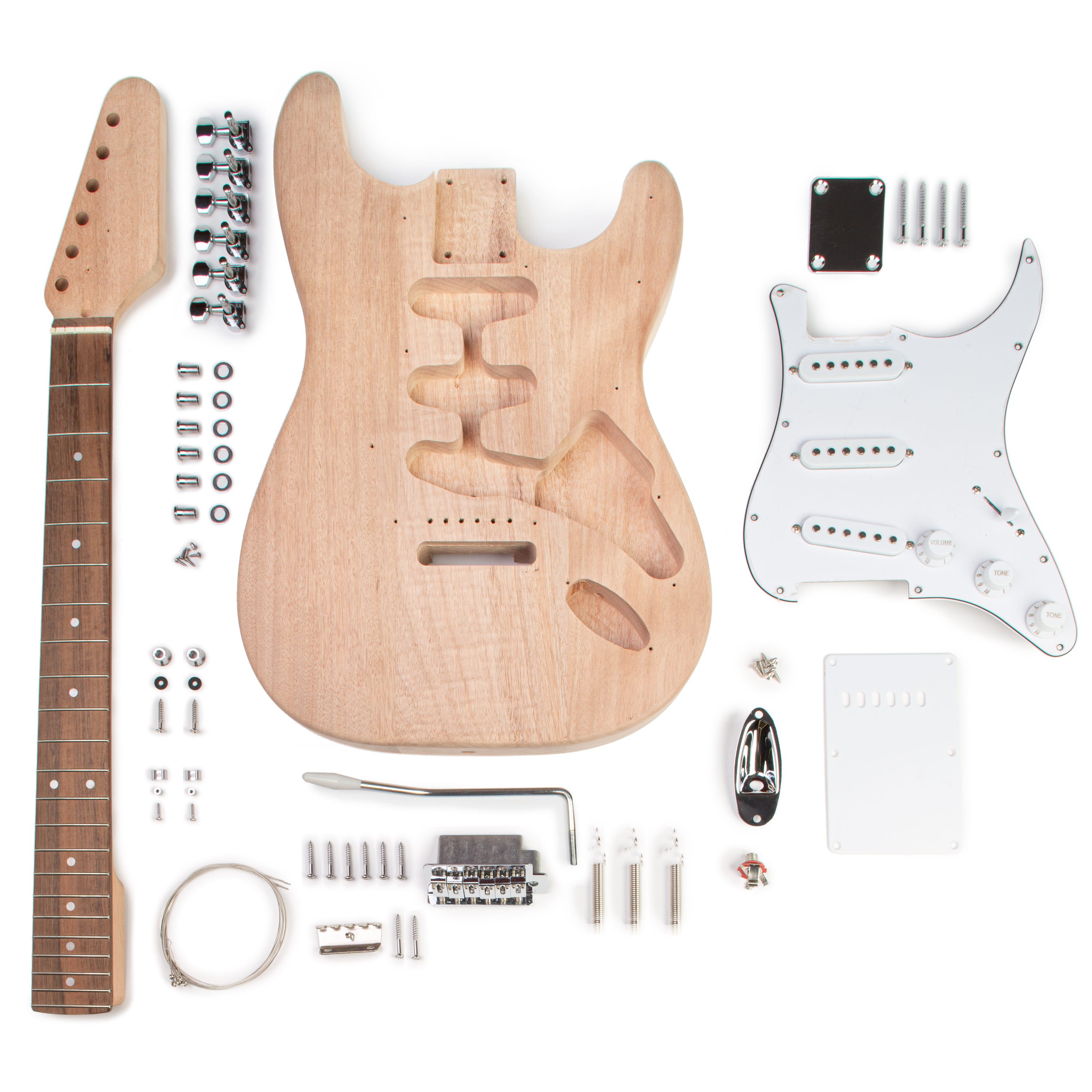 High Quality Guitar Kit - S-Style Electric Guitar Kit from StewMac.