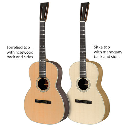 Triple o shop acoustic guitar