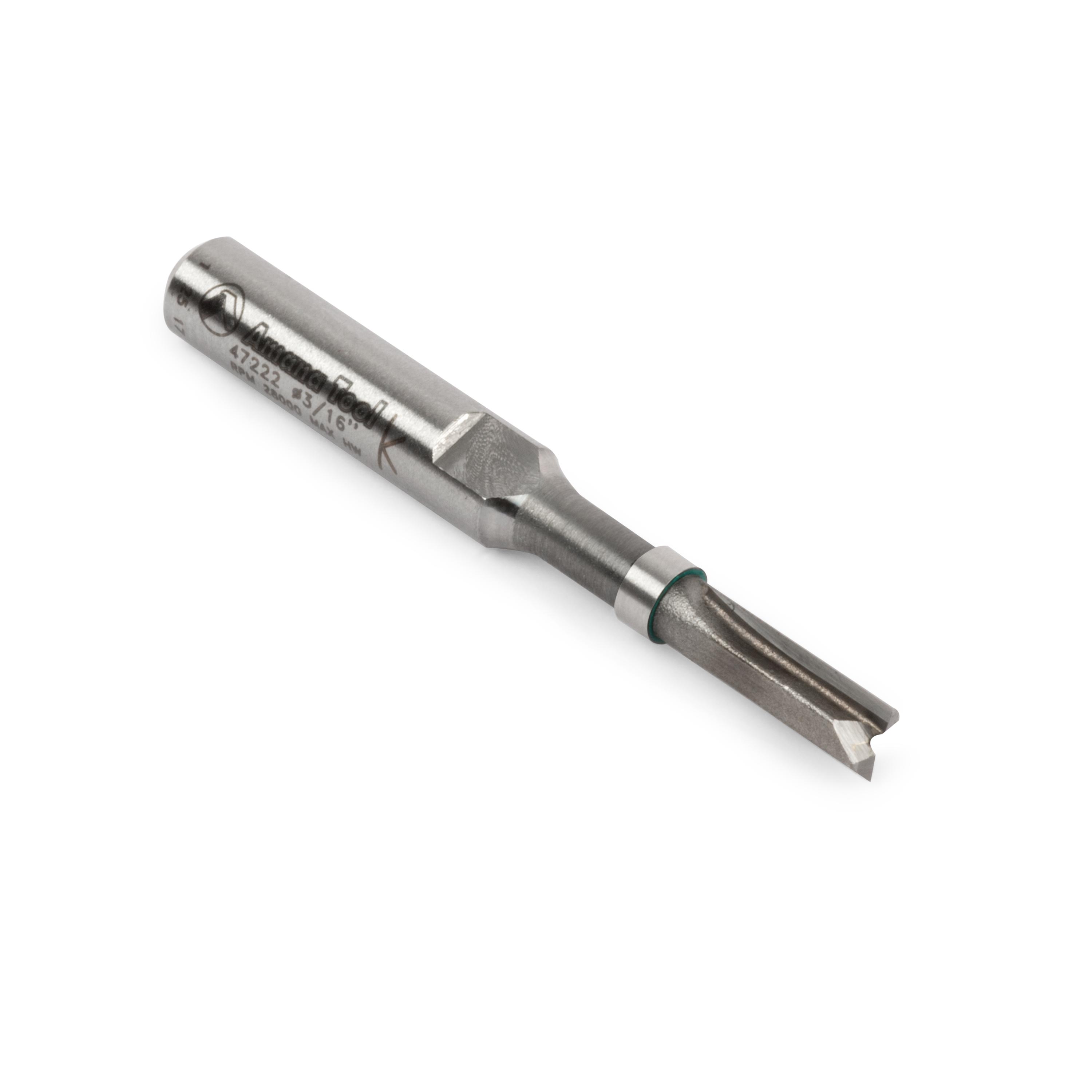 Amana Tool Miniature Ball Bearing Router Bits, 1/4" Shank