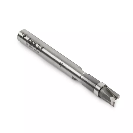 Mini Router Bit Bearing Amana Tool Miniature Ball Bearing Router Bits, 1/4