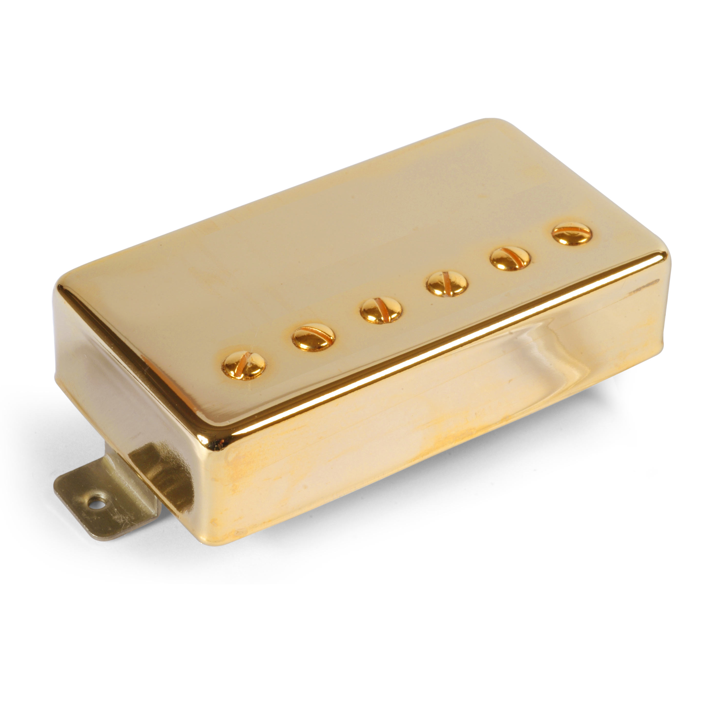 StewMac Overwound Humbucker Pickups, Bridge Position, Gold Cover StewMac Overwound Humbucker Pickups, Bridge Position, Gold Cover