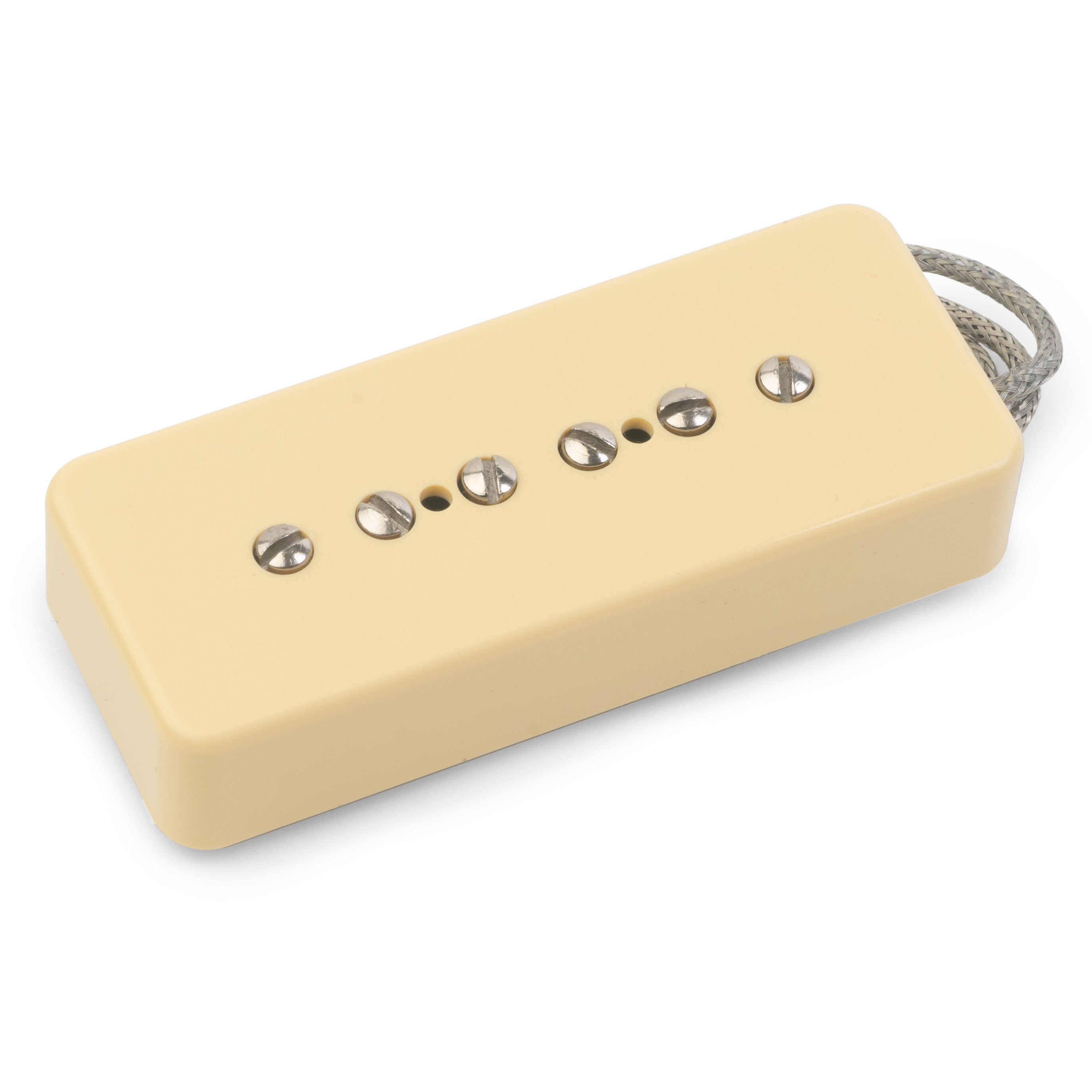 StewMac Modern Soapbar P-90 Pickups, Neck Position, RWRP, Cream Cover StewMac Modern Soapbar P-90 Pickups, Neck Position, RWRP, Cream Cover