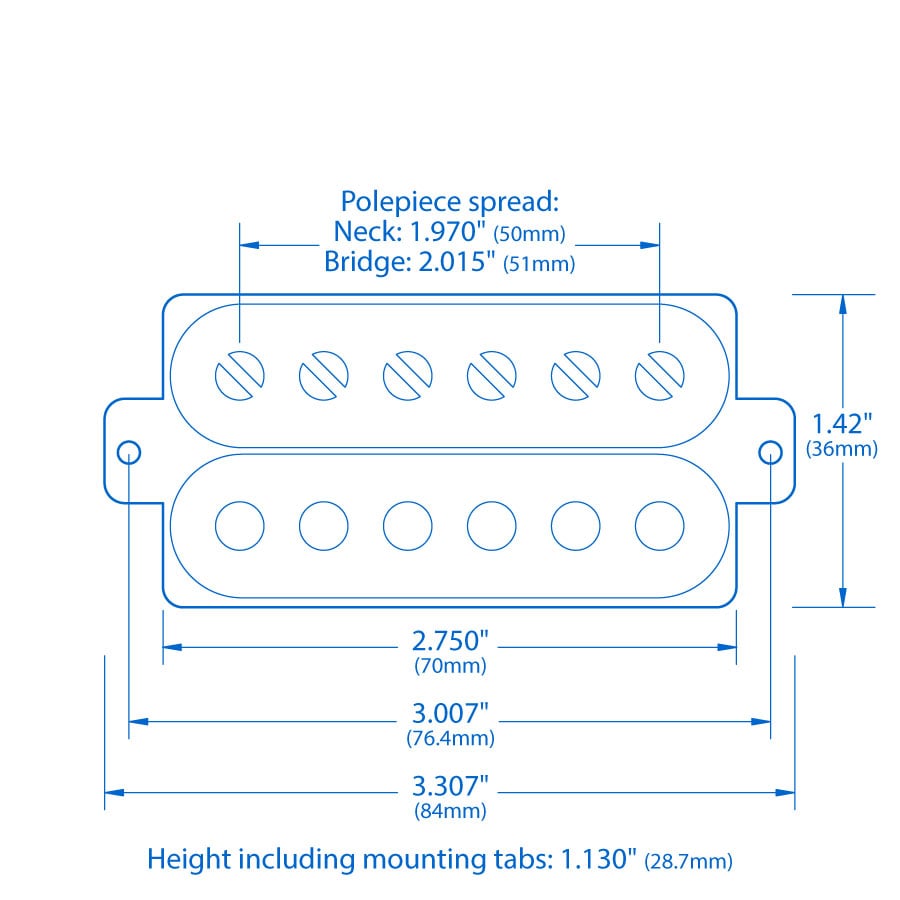 StewMac Parsons Street Overwound Humbucker Pickups
