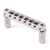 TonePros TPFR Tune-o-matic Bridge with Roller Saddles, Nickel