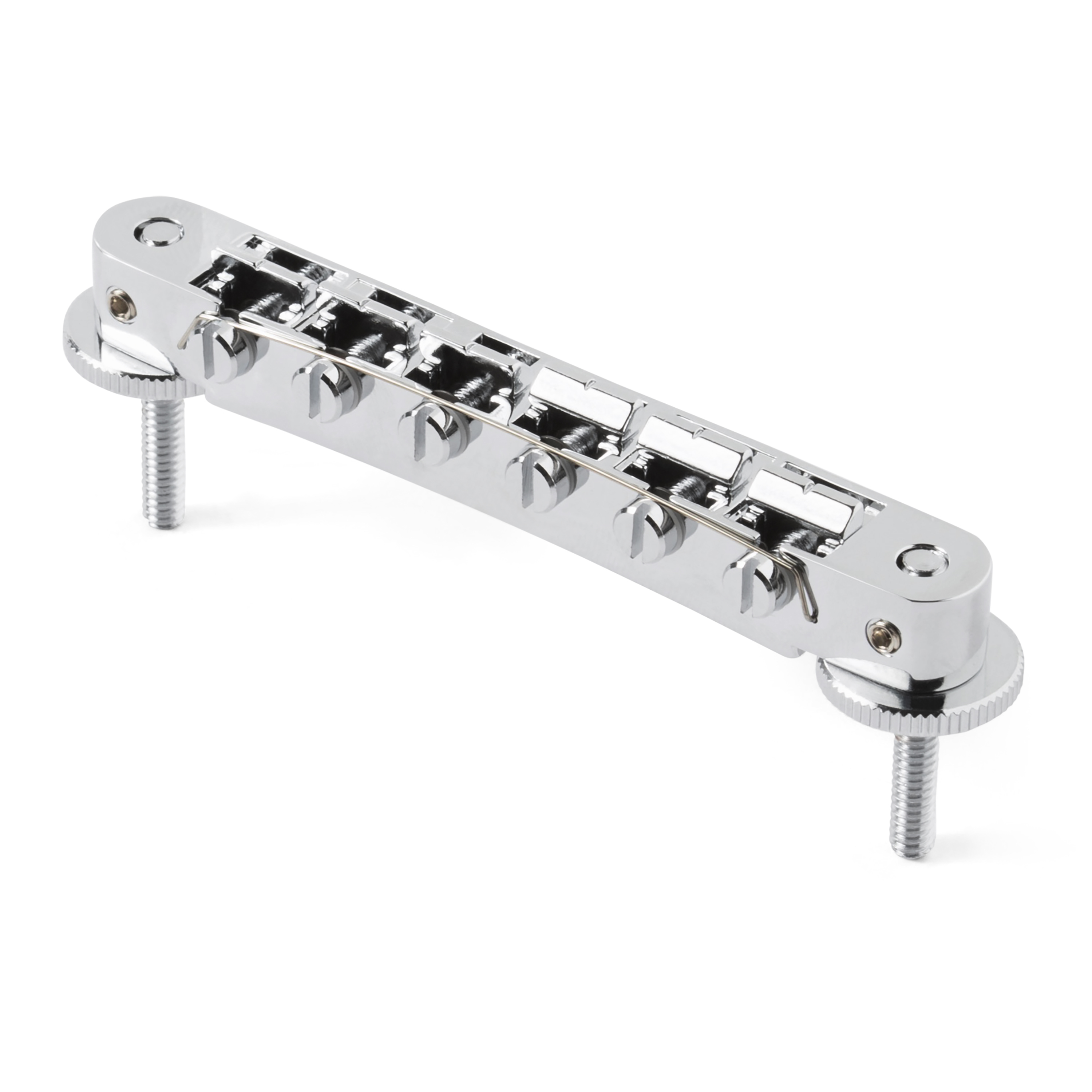 TonePros AVR2 ABR-1 Tune-o-matic Bridge, Chrome, Notched TonePros AVR2 ABR-1 Tune-o-matic Bridge, Chrome, Notched