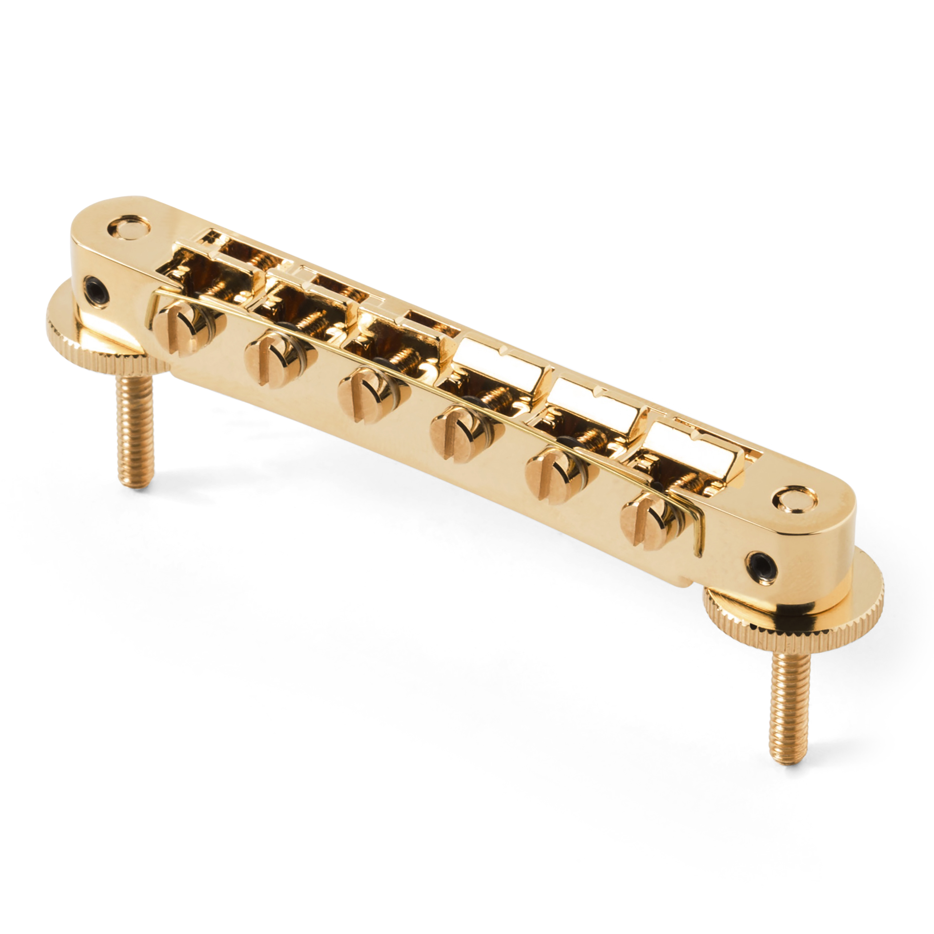 TonePros AVR2 ABR-1 Tune-o-matic Bridge, Gold, Notched TonePros AVR2 ABR-1 Tune-o-matic Bridge, Gold, Notched