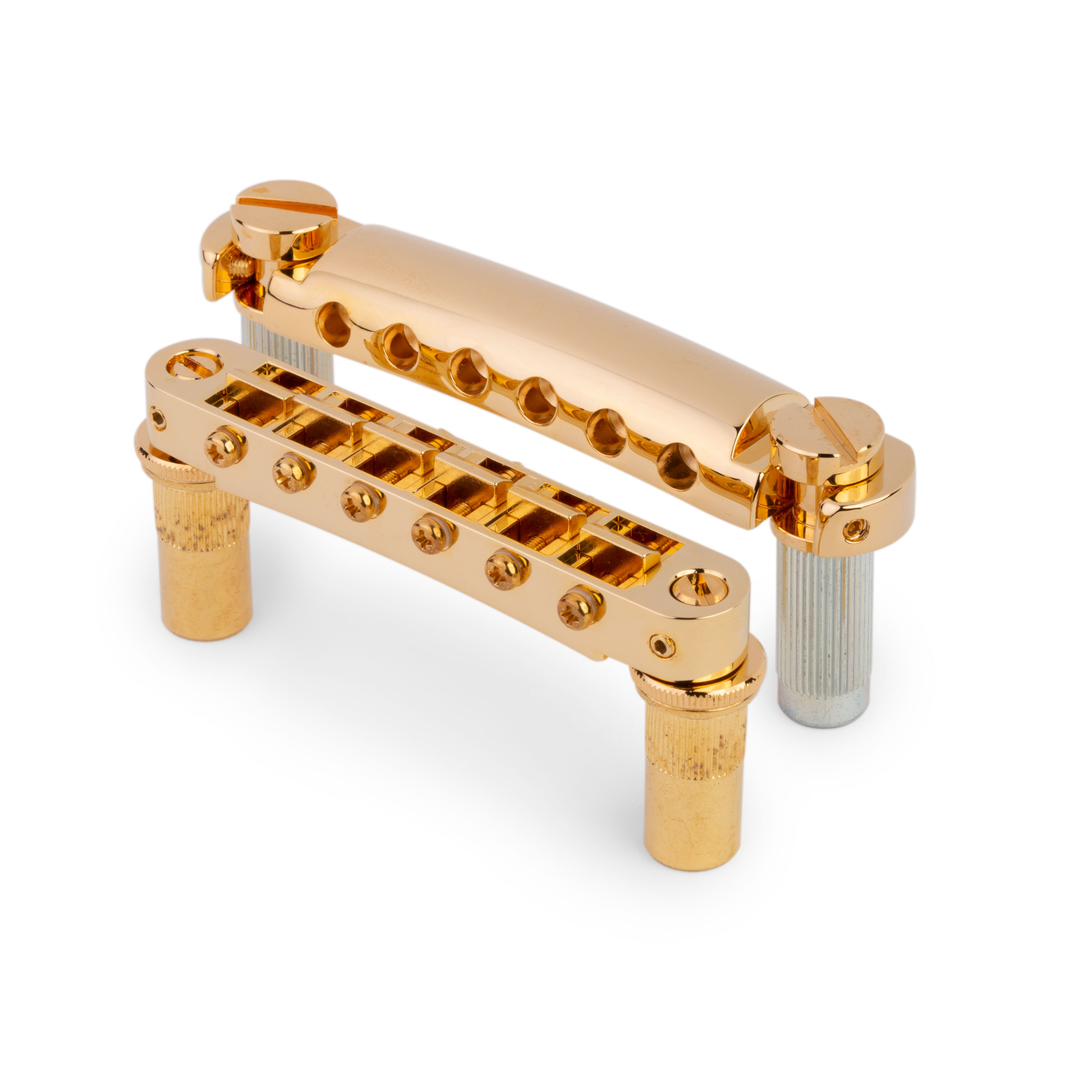 TonePros LPM02 Tune-o-matic Bridge and Tailpiece Set - StewMac TonePros LPM02 Tune-o-matic Bridge and Tailpiece Set - StewMac