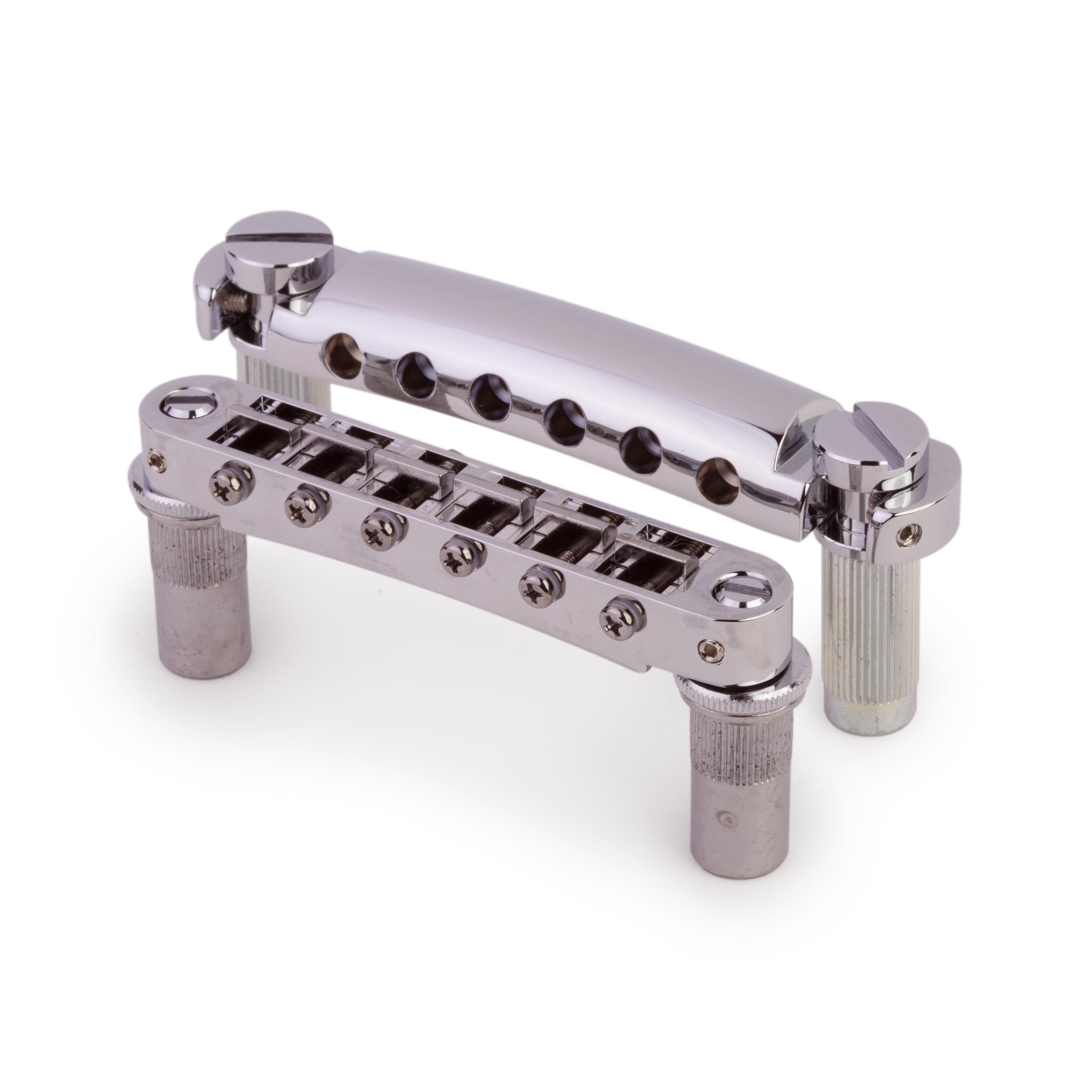 TonePros LPM02 Tune-o-matic Bridge and Tailpiece Set - StewMac TonePros LPM02 Tune-o-matic Bridge and Tailpiece Set - StewMac