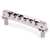 TonePros NVR2 Nashville Tune-o-matic Bridge, Nickel, Notched